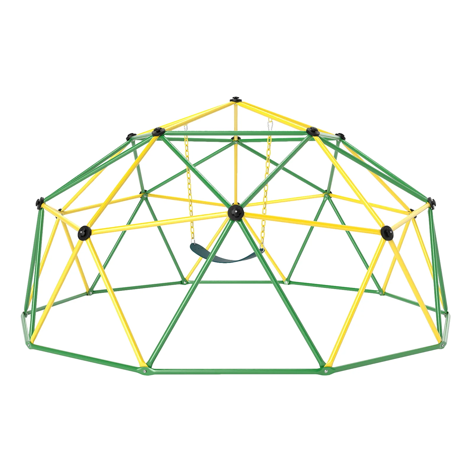 10 Feet Dome Climber with Swing and 800 Lbs Load Capacity - Image 19