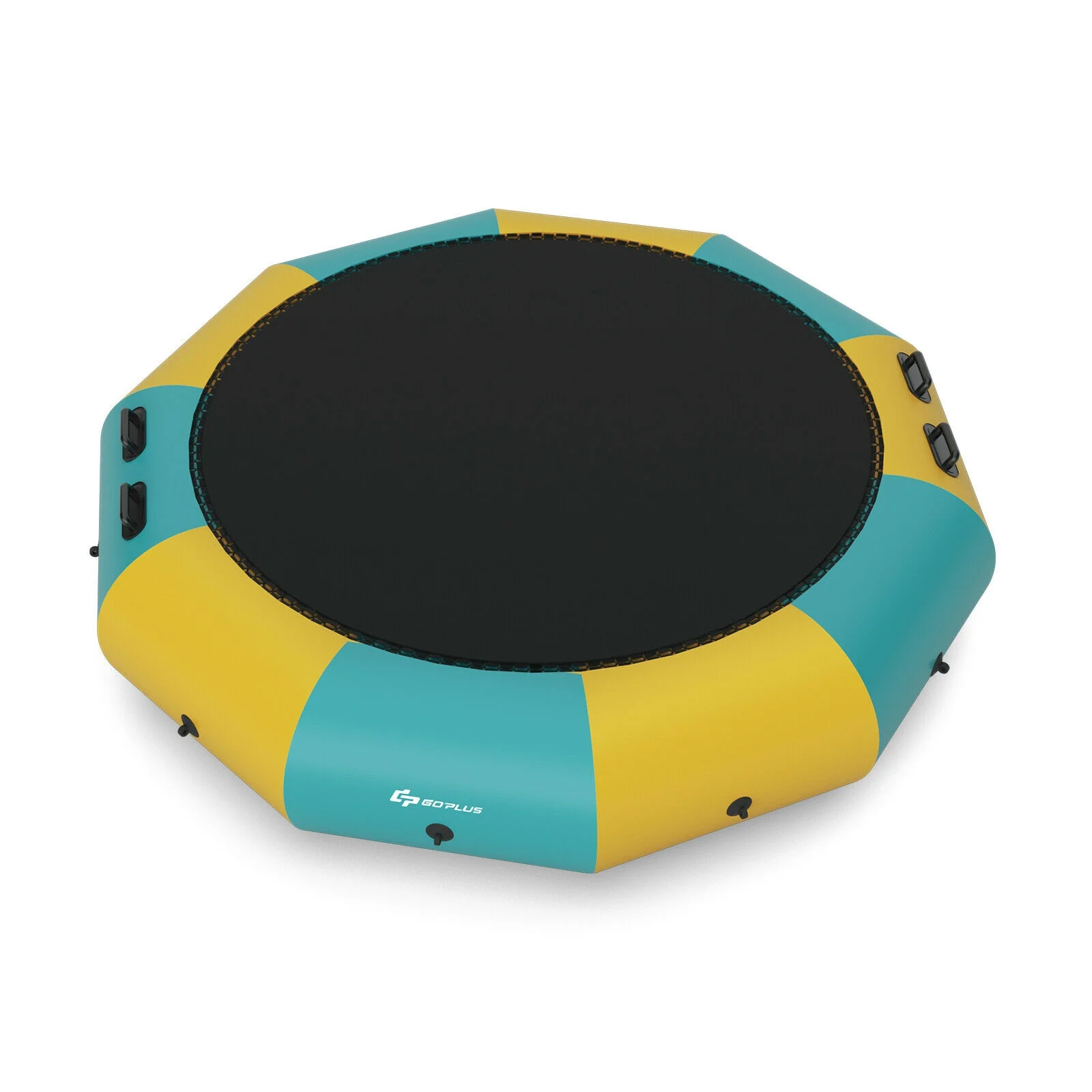 10 Feet Inflatable Splash Padded Water Bouncer Trampoline - Image 3