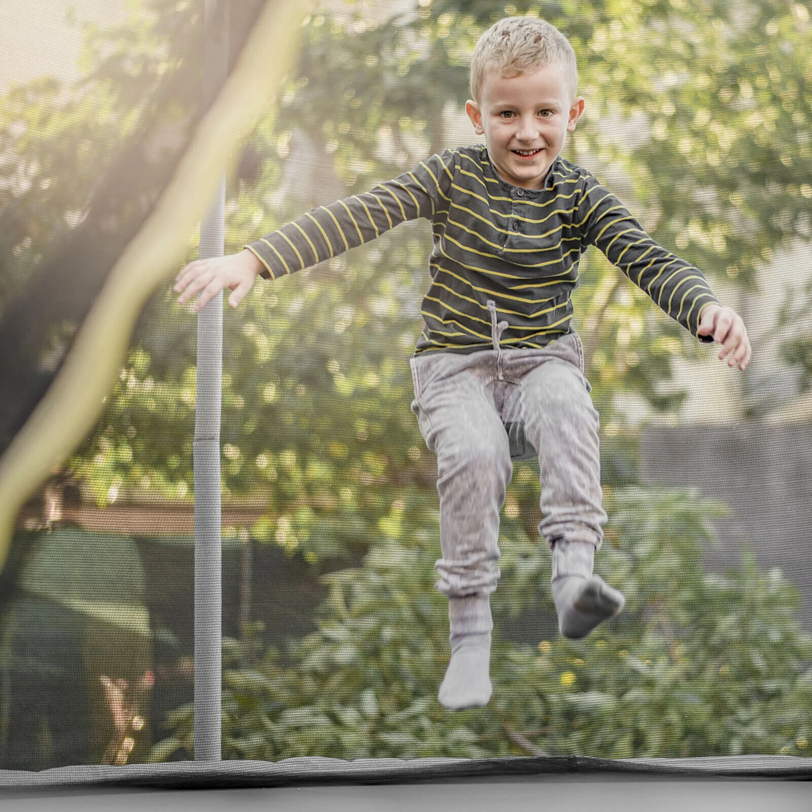 10Ft Replacement Weather-Resistant Trampoline Safety Enclosure Net - Image 8