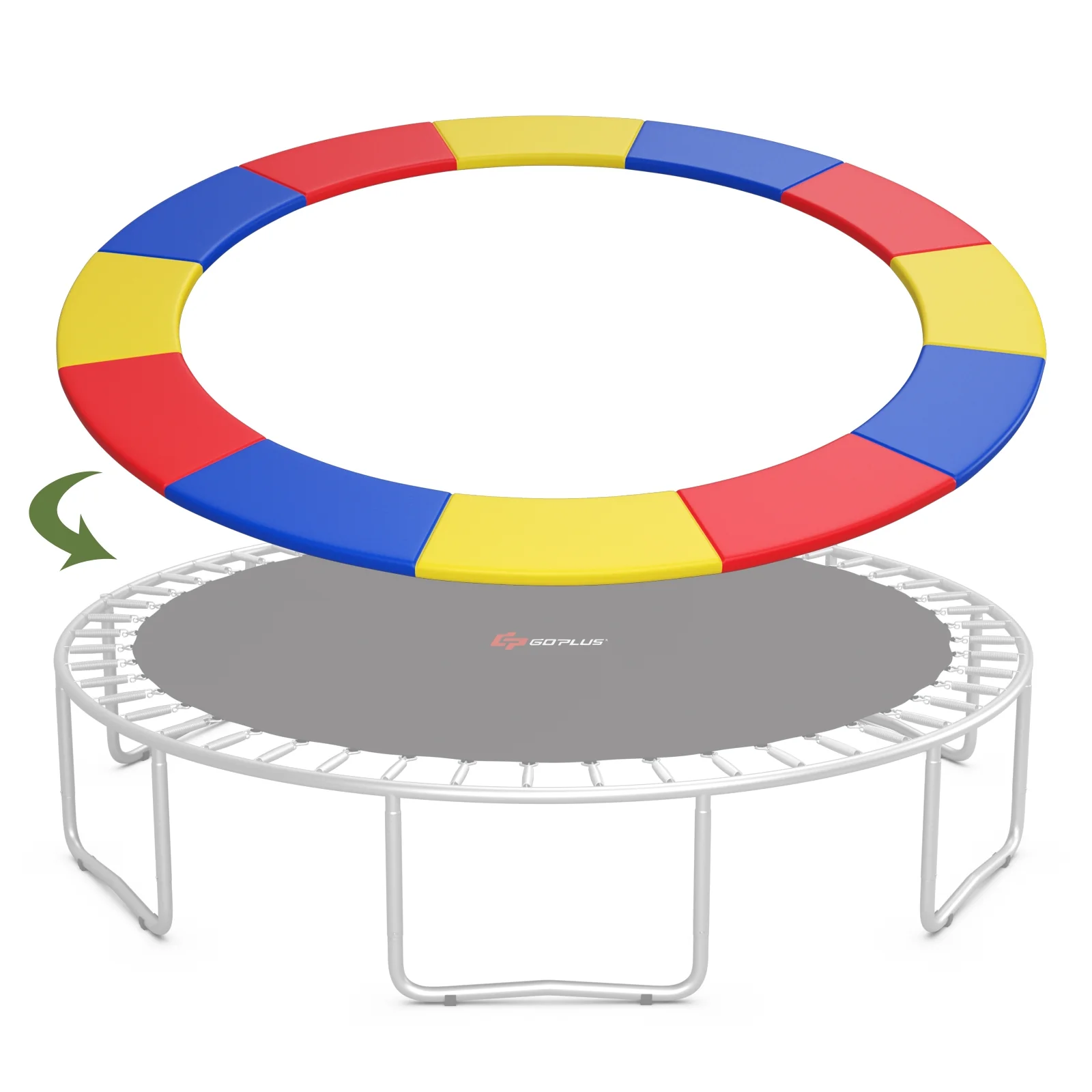 12 Feet Waterproof and Tear-Resistant Universal Trampoline Safety Pad Spring Cover - Image 11