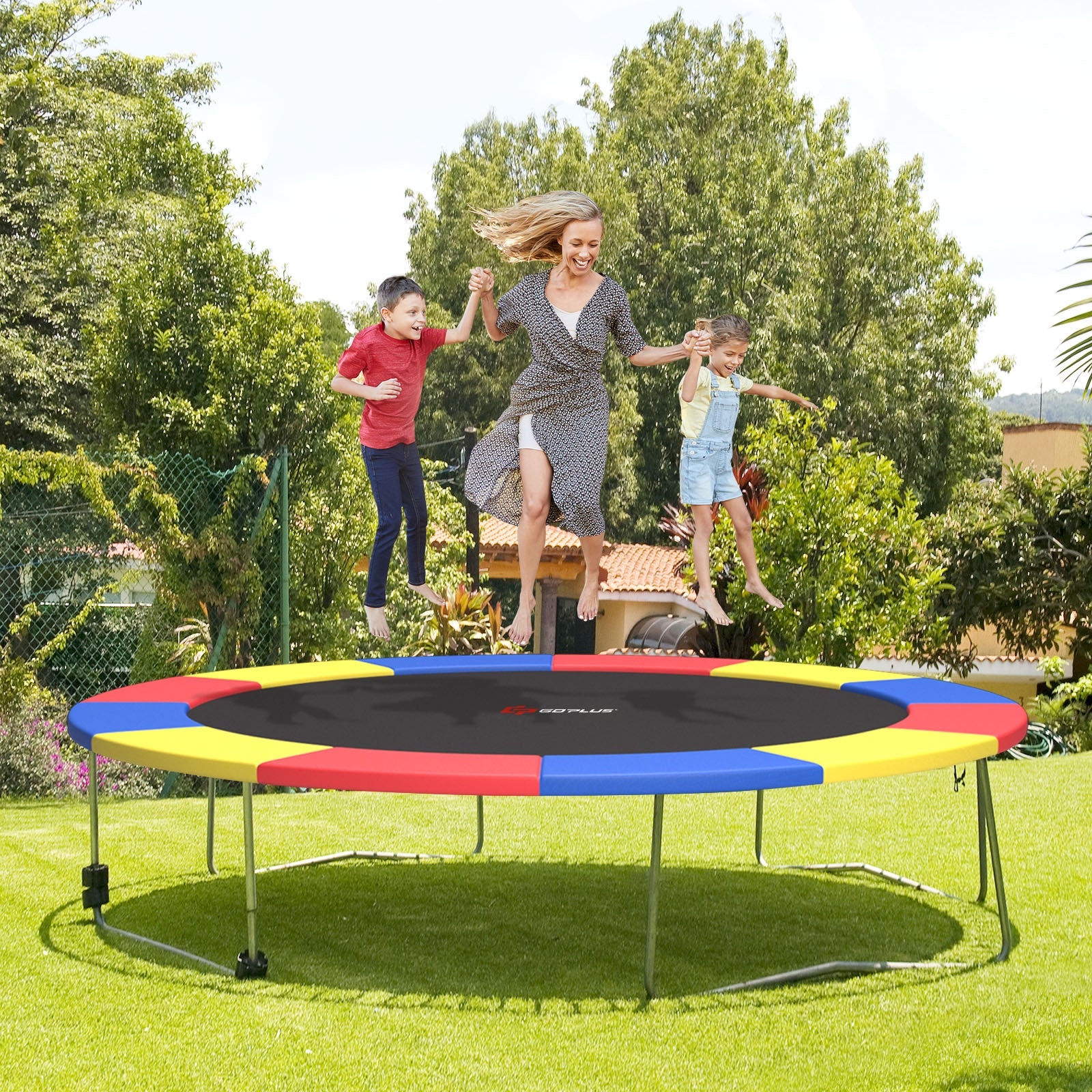12 Feet Waterproof and Tear-Resistant Universal Trampoline Safety Pad Spring Cover - Image 9
