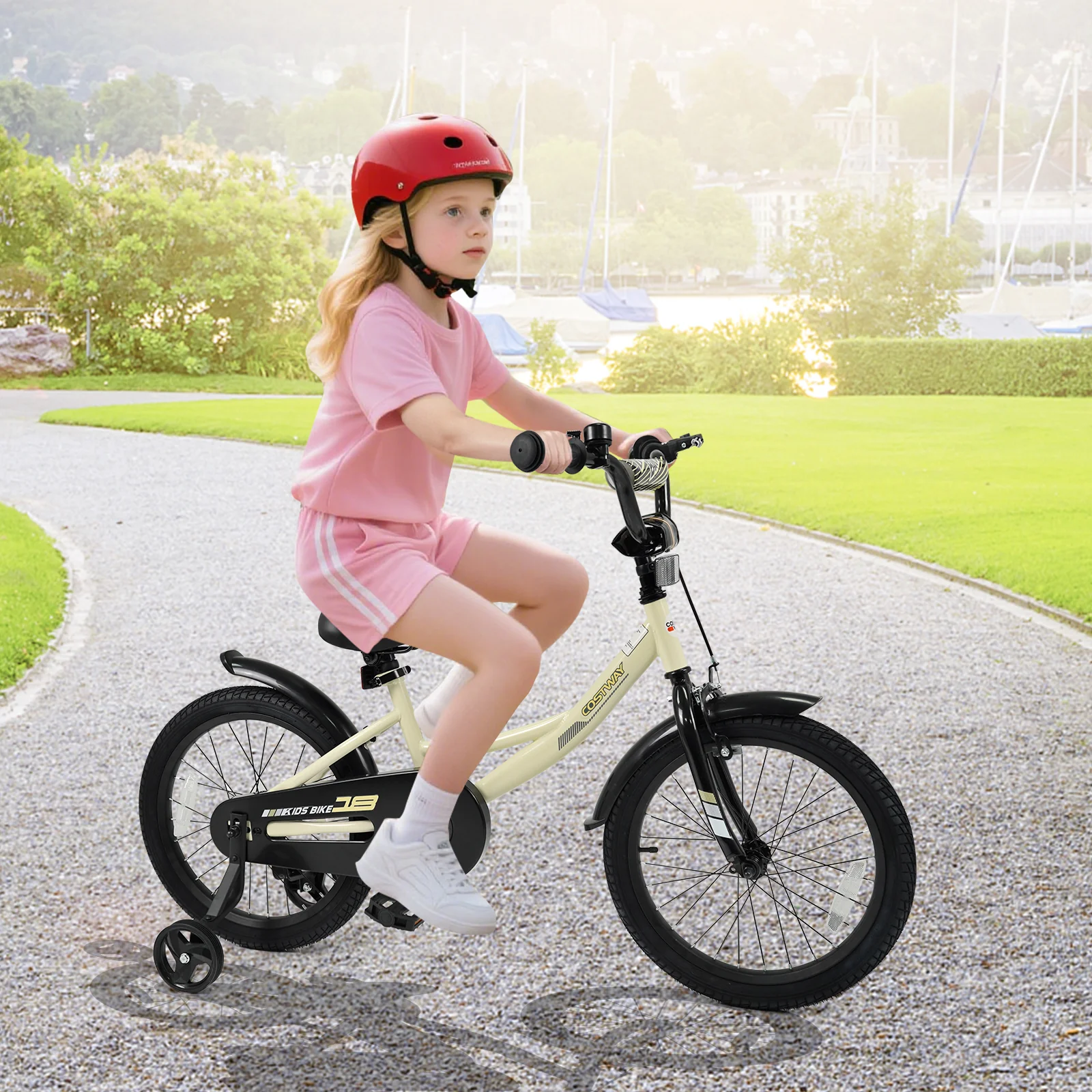 12 Inches Kids Bike Sport Bicycle with Removable Training Wheels - Image 17