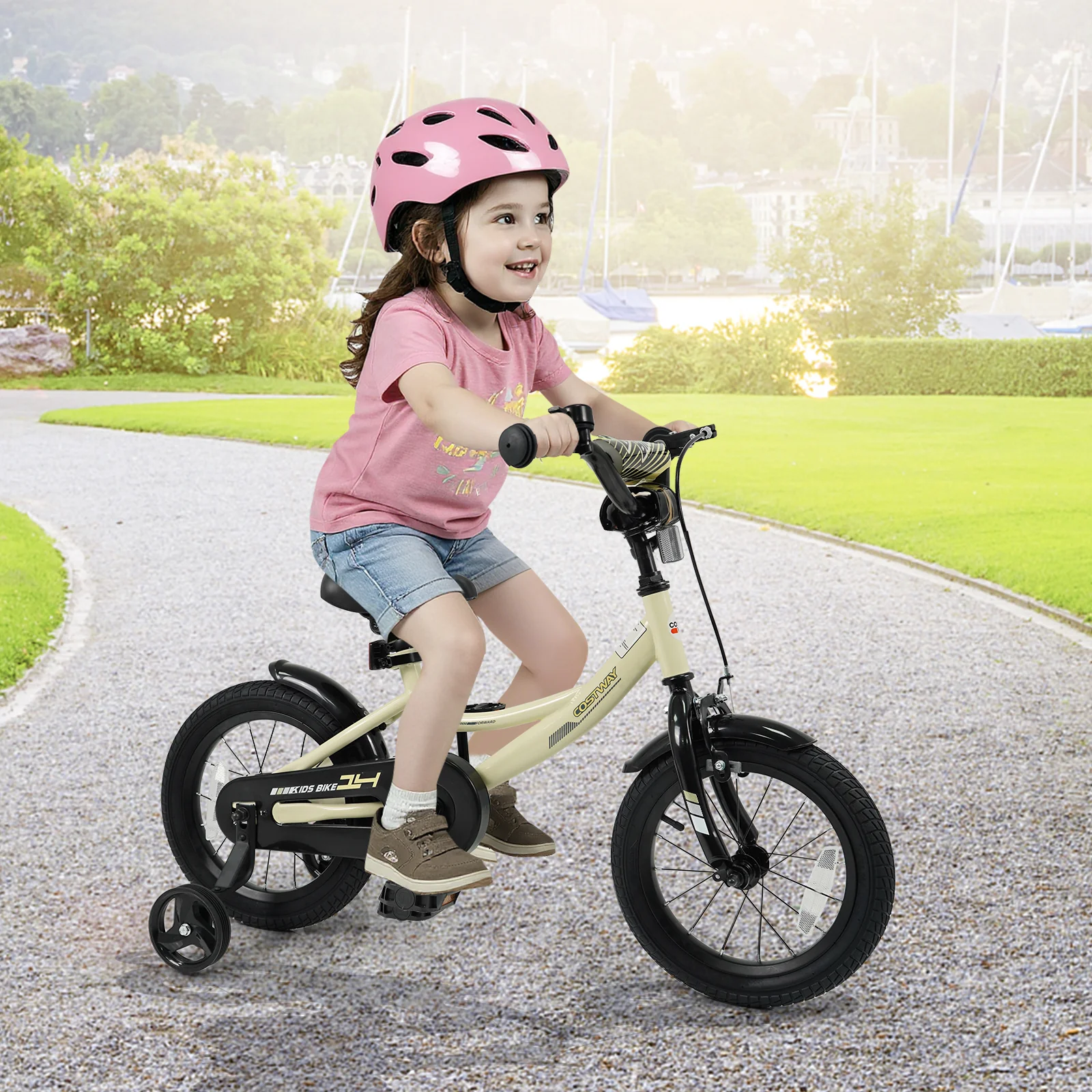 12 Inches Kids Bike Sport Bicycle with Removable Training Wheels - Image 25