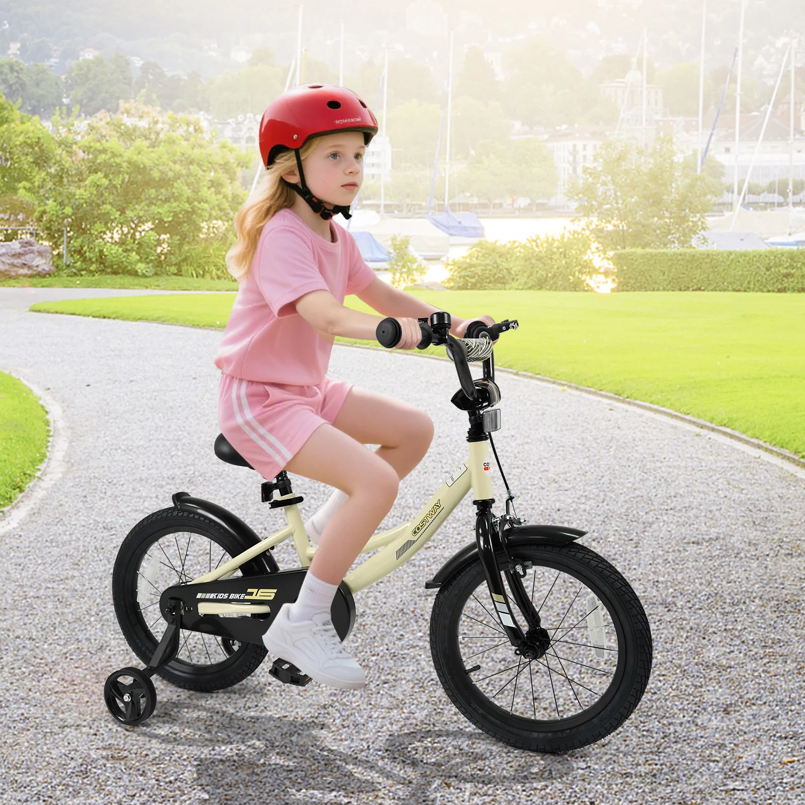12 Inches Kids Bike Sport Bicycle with Removable Training Wheels - Image 9