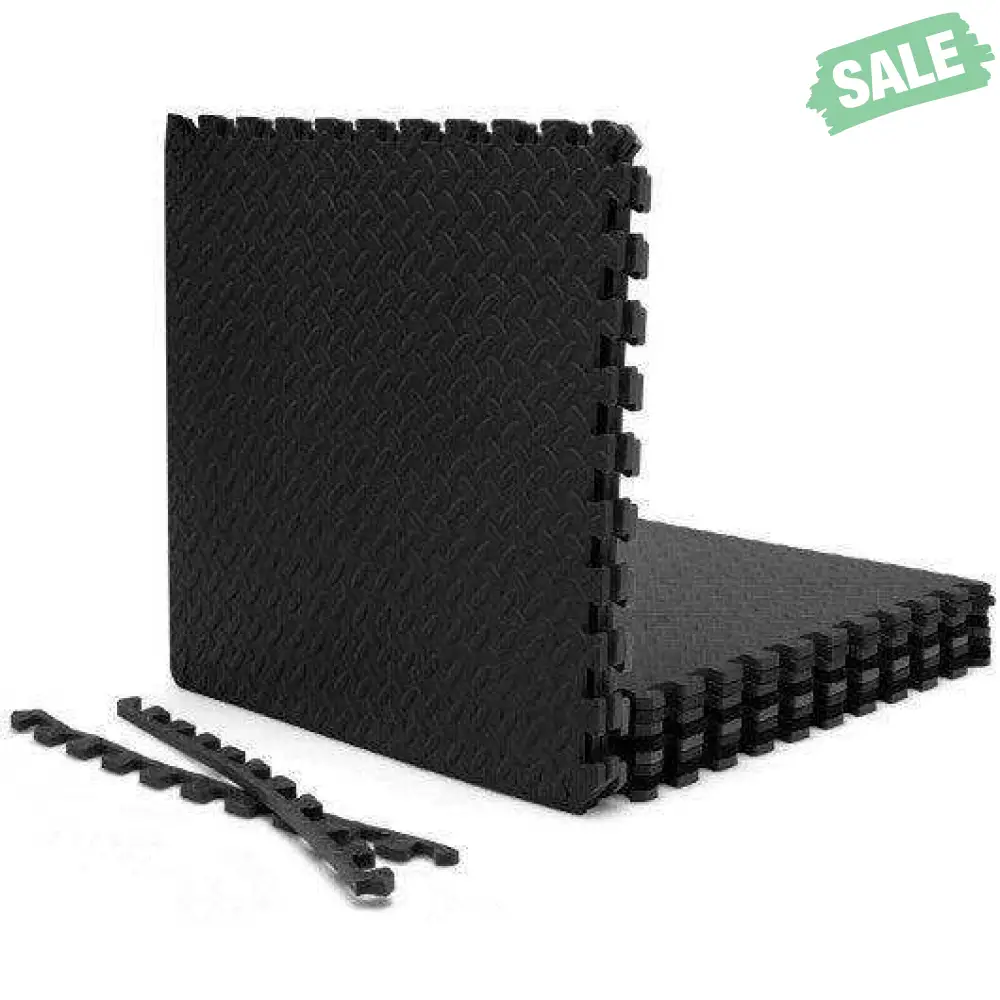 12 Pieces Puzzle Interlocking Flooring Mat with Anti-slip and Waterproof Surface - Image 10