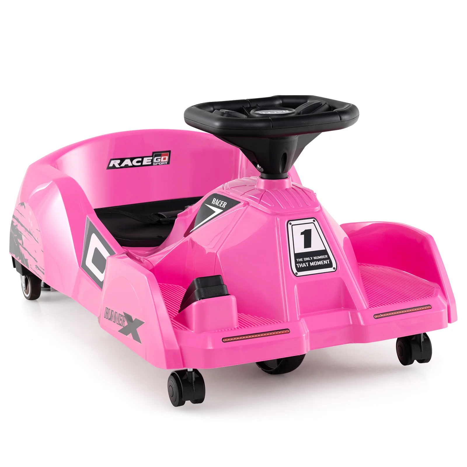 12V Electric Cleaning Go Kart with Detachable Mop and Remote Control - Image 10