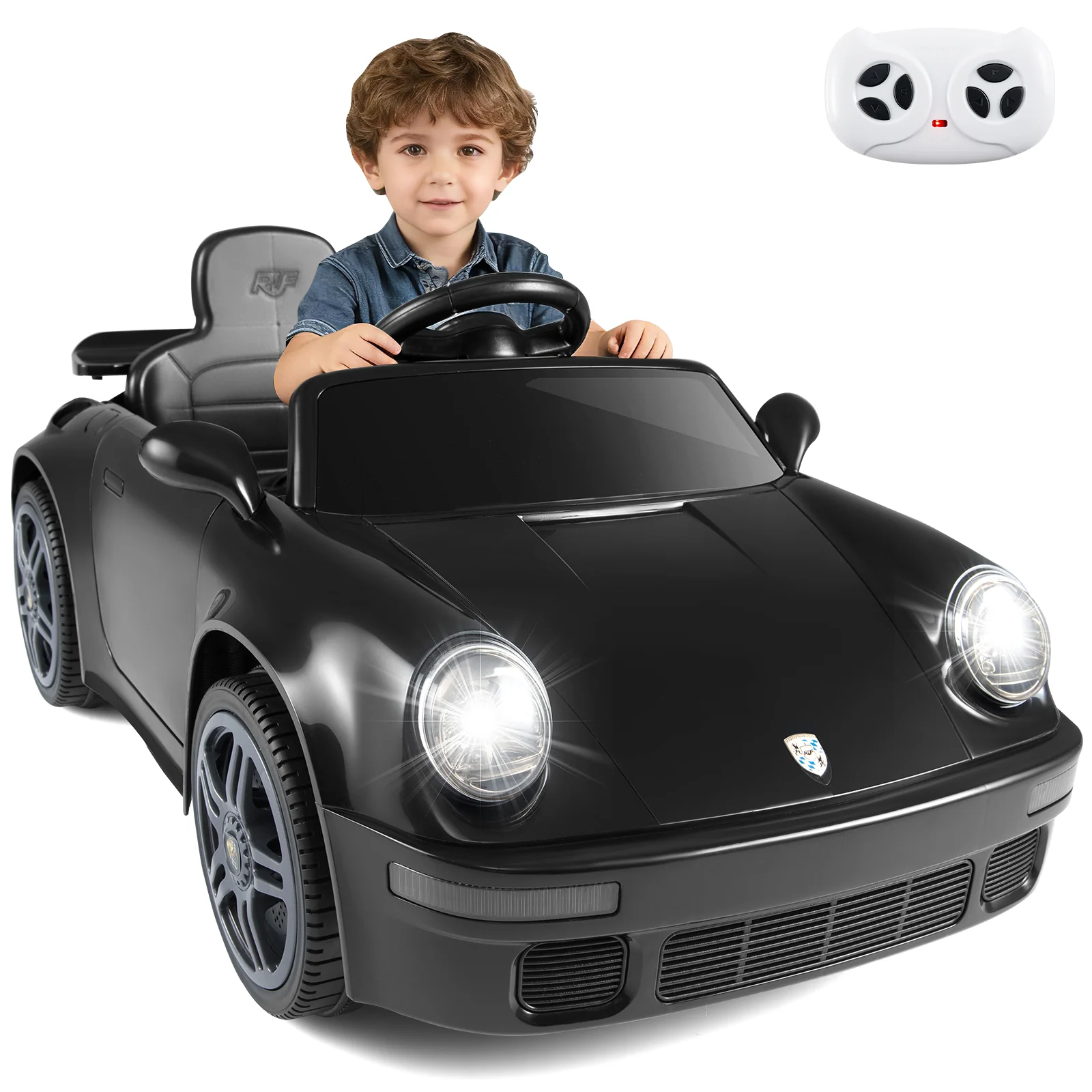 12V Electric Ride On Car Licensed RUFÂ CTR with Remote Control and Music - Image 11