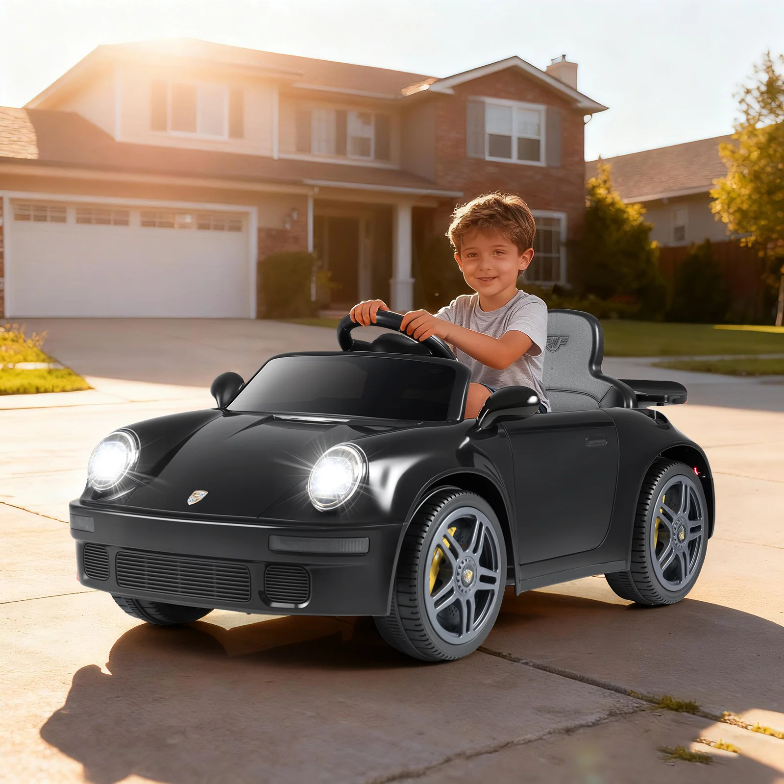 12V Electric Ride On Car Licensed RUFÂ CTR with Remote Control and Music - Image 9