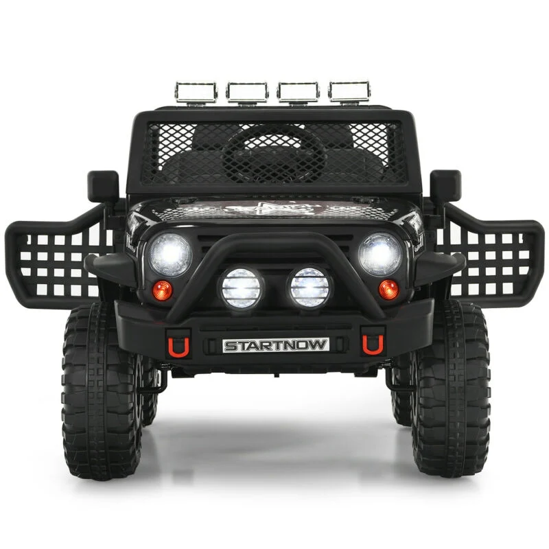 12V Kids Electric Ride On Truck with Remote Control and Operation Lever - Image 7
