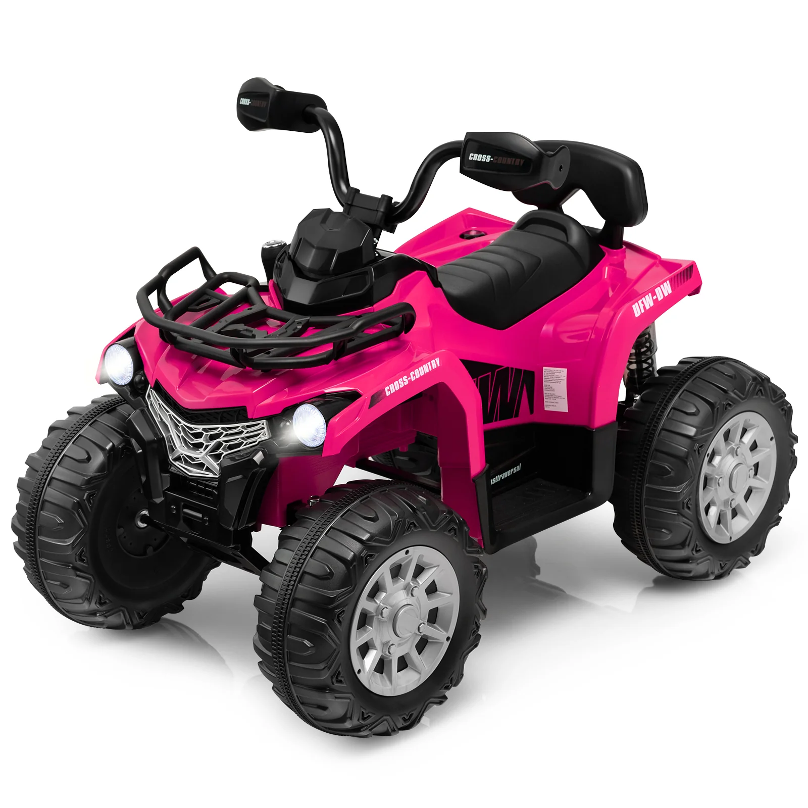 12V Kids Ride On ATV 4 Wheeler with MP3 and Headlights - Image 11