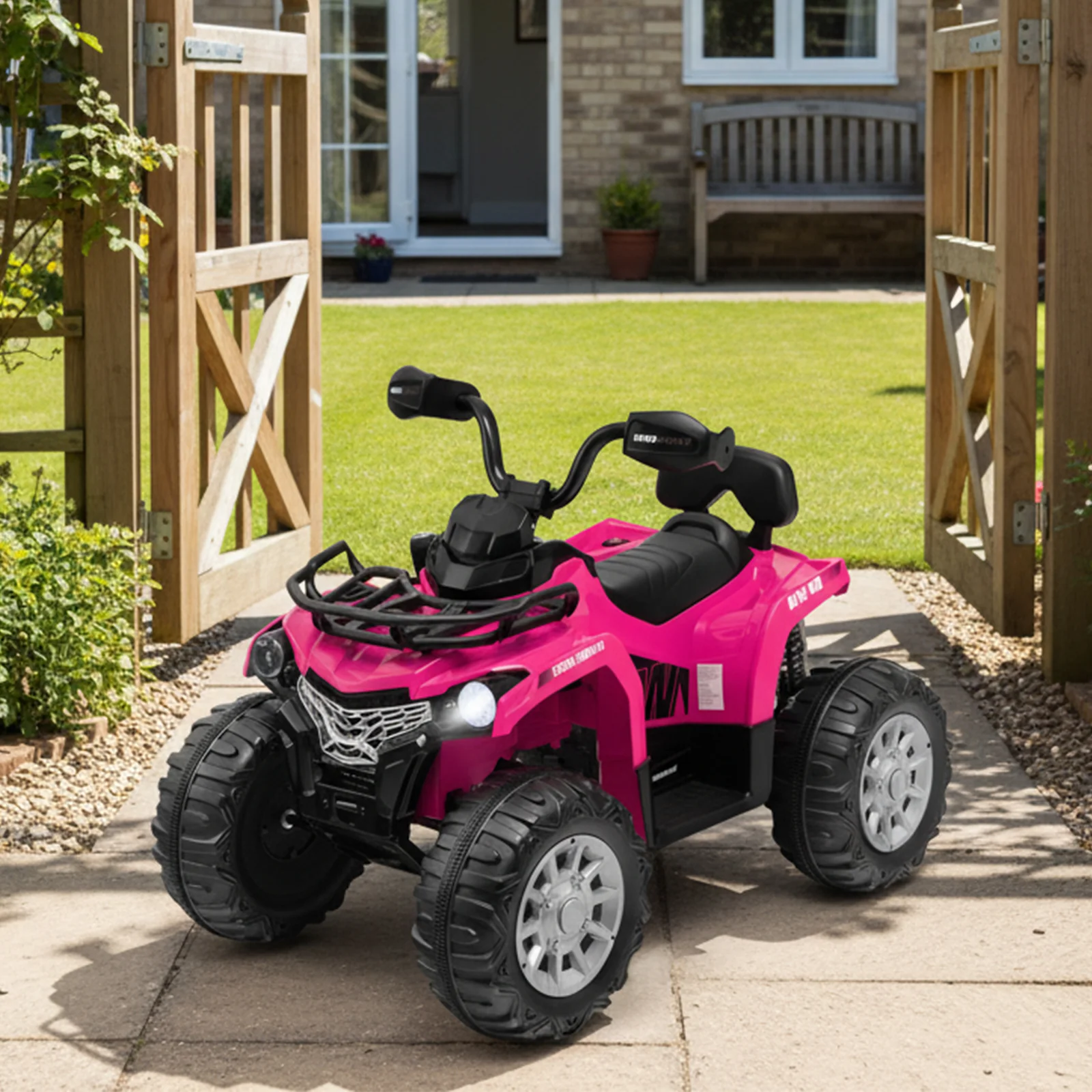 12V Kids Ride On ATV 4 Wheeler with MP3 and Headlights - Image 13