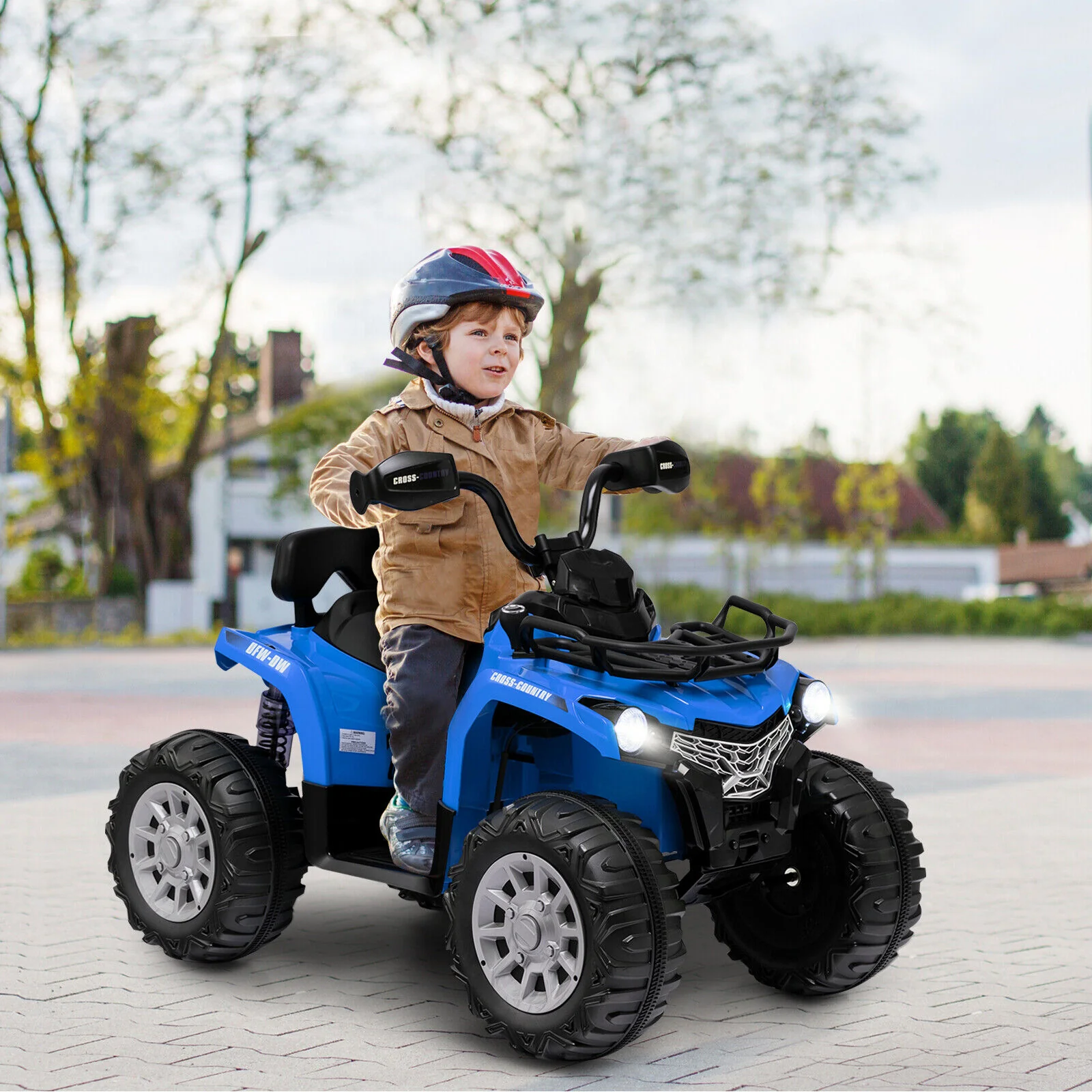 12V Kids Ride On ATV 4 Wheeler with MP3 and Headlights - Image 26