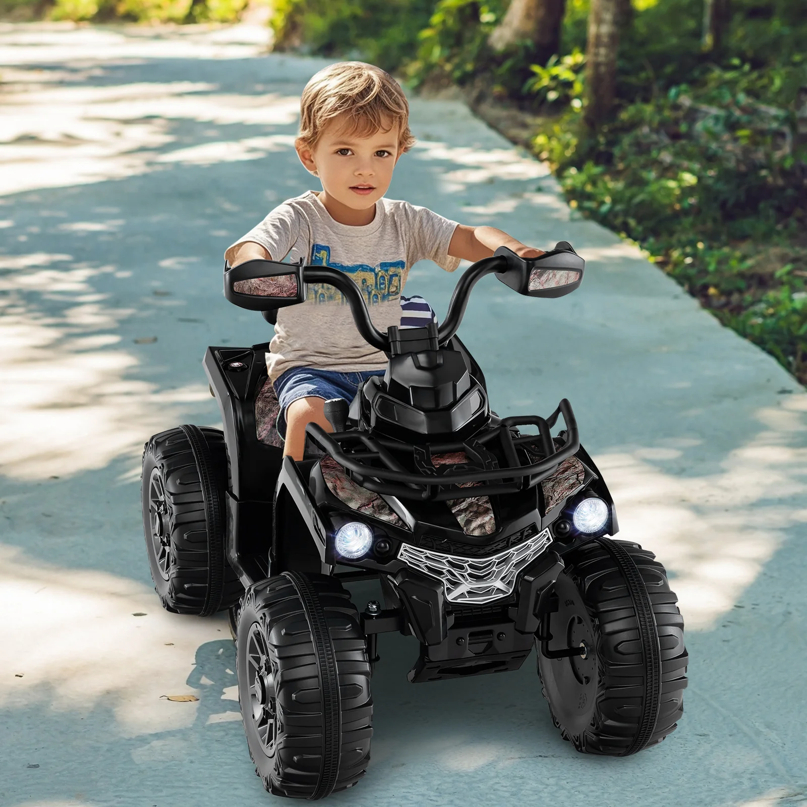 12V Kids Ride On ATV 4 Wheeler with MP3 and Headlights - Image 34