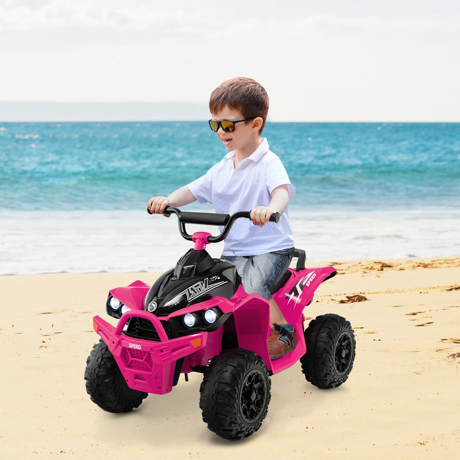 12V Kids Ride On ATV with High/Low Speed and Comfortable Seat - Image 2