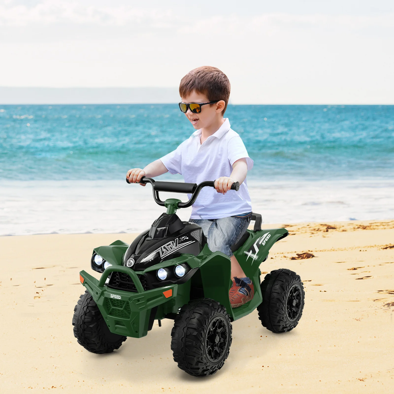 12V Kids Ride On ATV with High/Low Speed and Comfortable Seat - Image 9