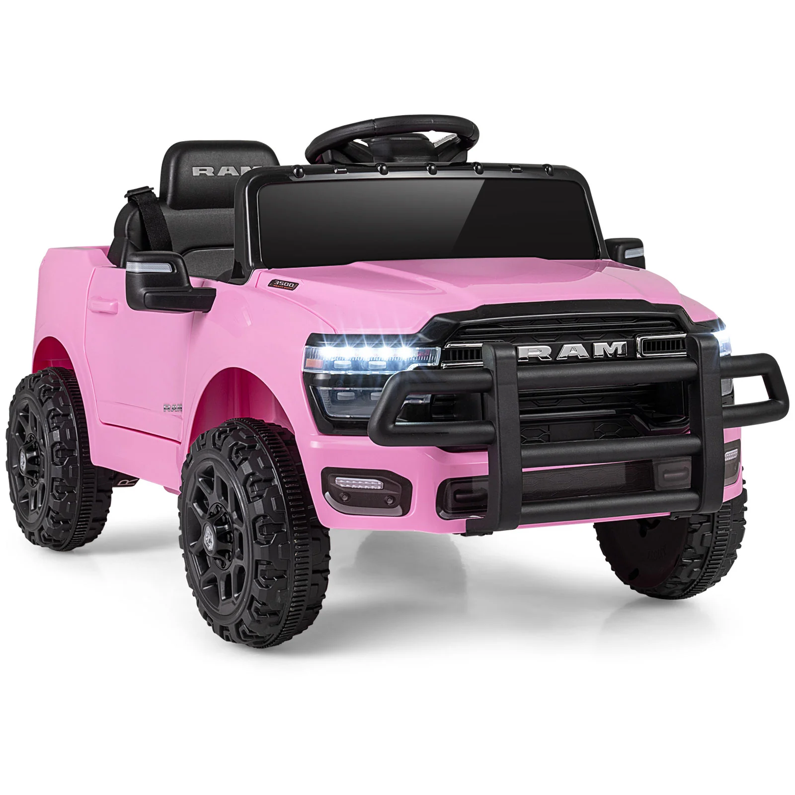 12V Kids Ride On Car Licensed RAM 3500 Electric Vehicle with Remote Control - Image 11