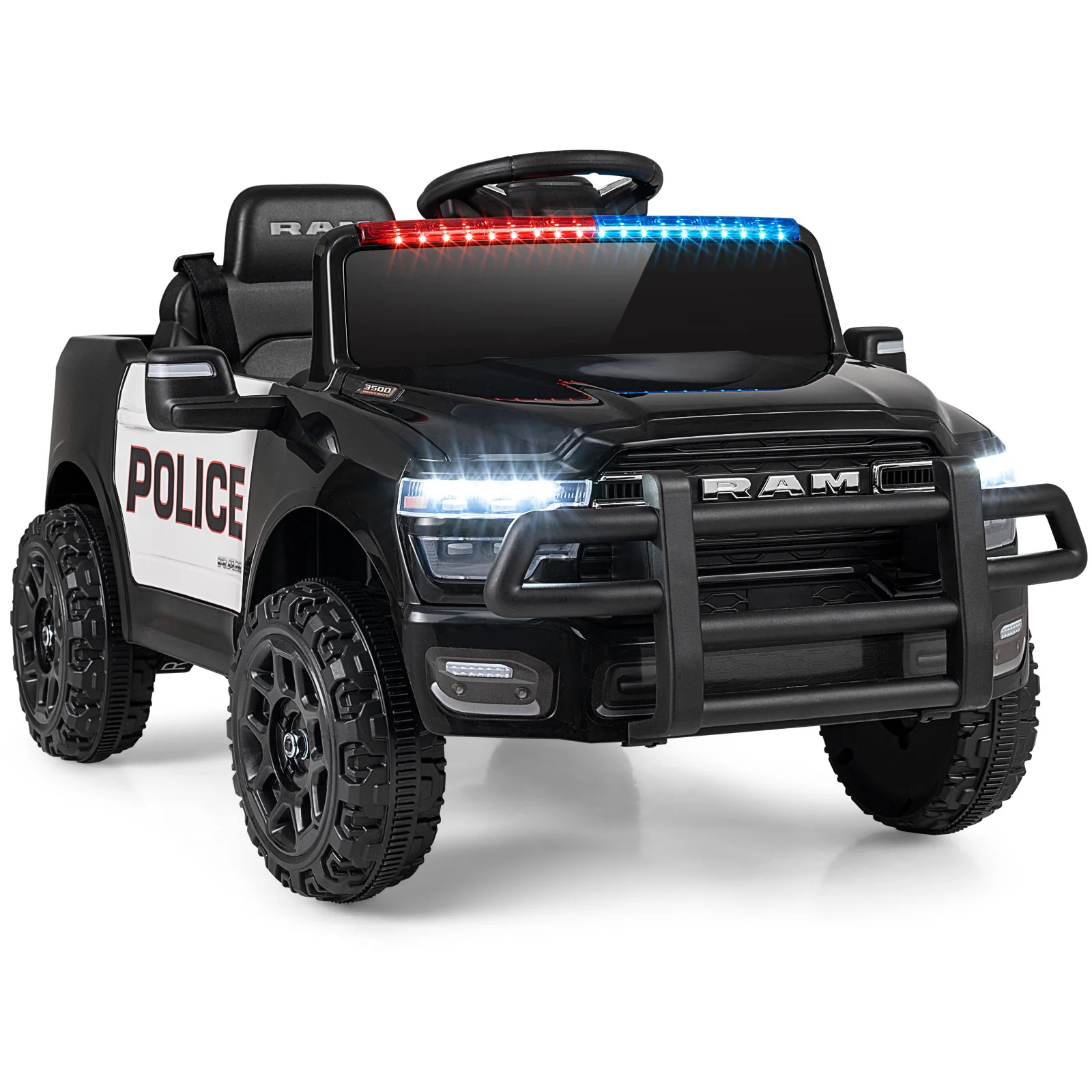 12V Kids Ride On Car Licensed RAM 3500 Electric Vehicle with Remote Control - Image 3