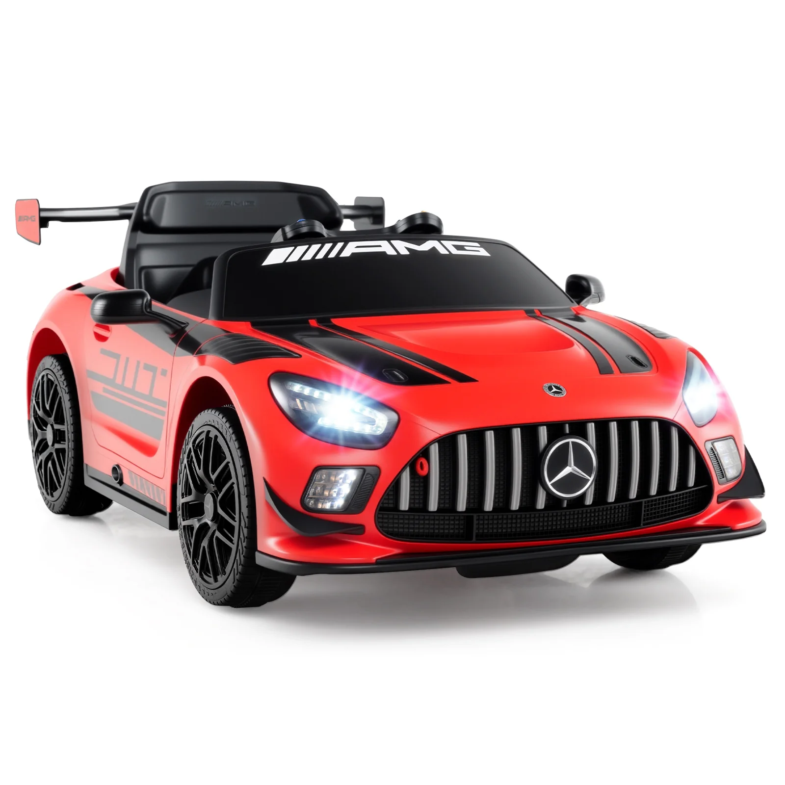 12V Kids Ride-On Car Mercedes-AMG GT3 Licensed with Adjustable Speed - Image 18