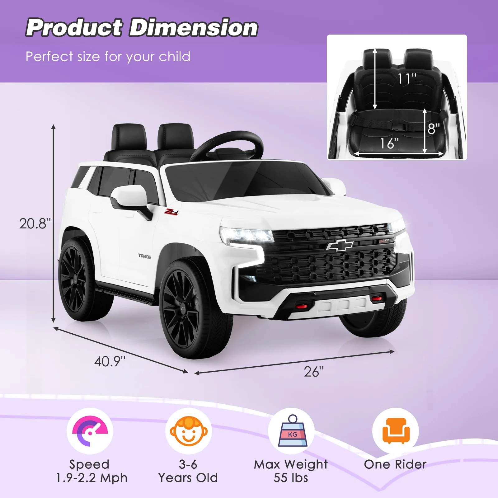 12V Kids Ride on Car with 2.4G Remote Control - Image 28