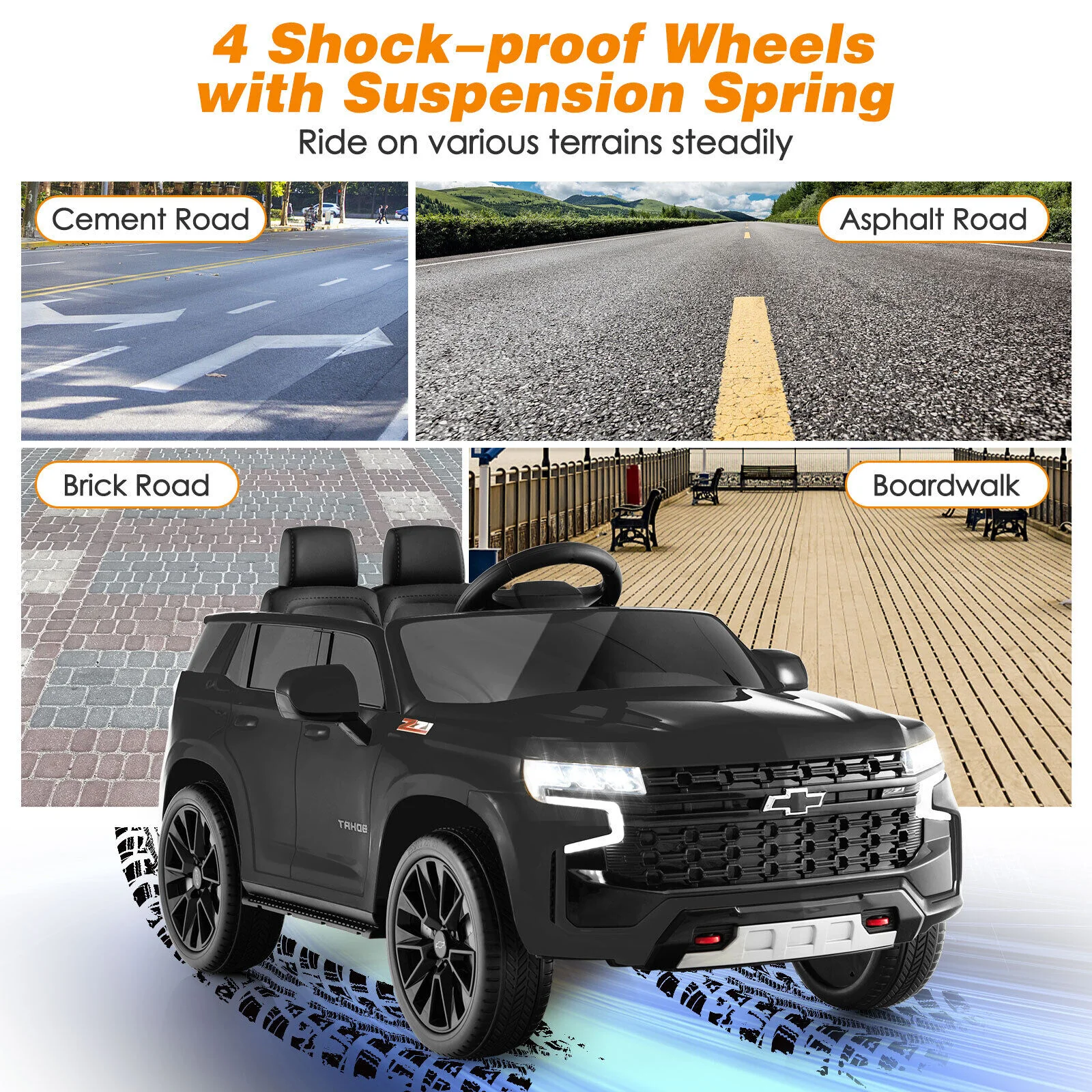 12V Kids Ride on Car with 2.4G Remote Control - Image 7