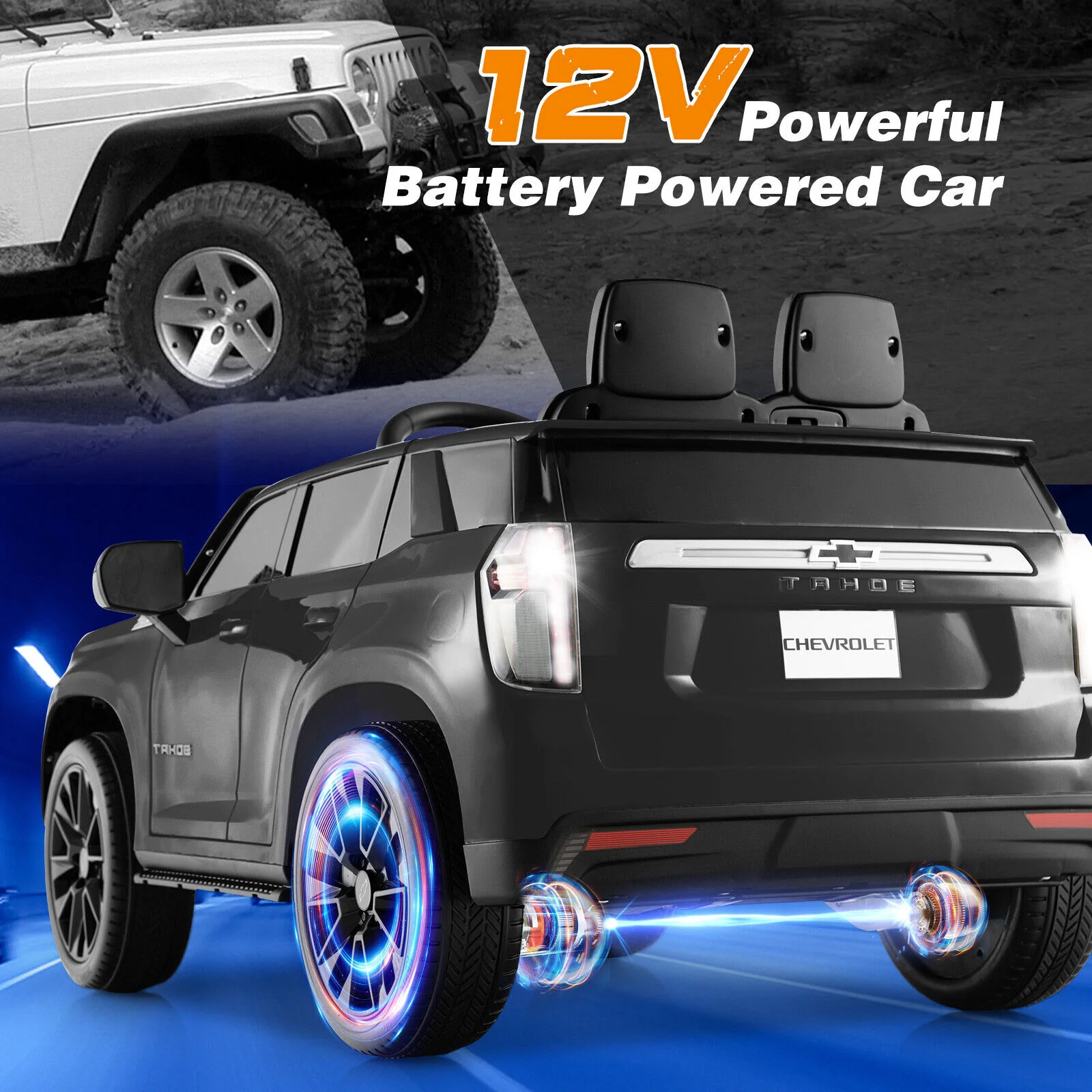 12V Kids Ride on Car with 2.4G Remote Control - Image 8