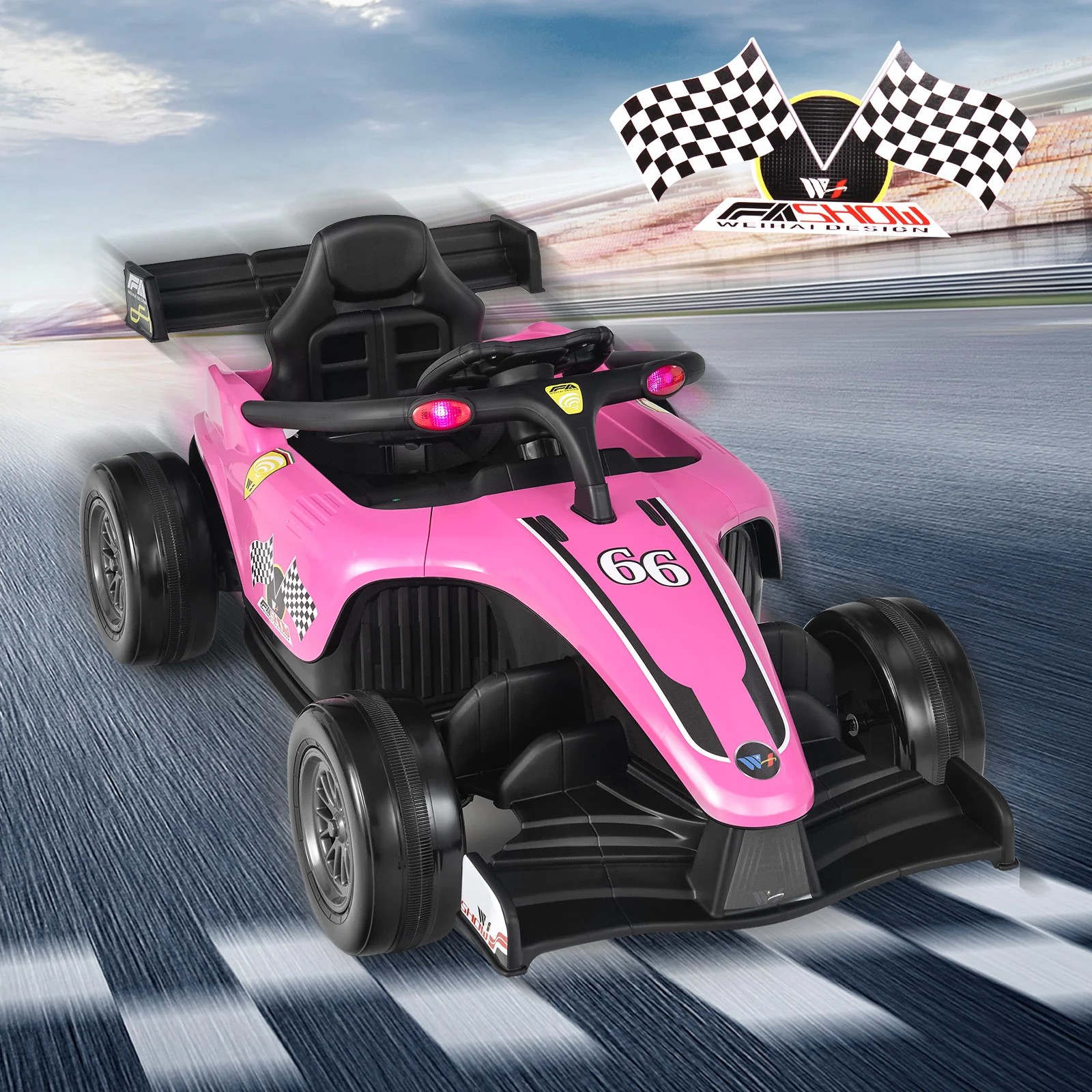 12V Kids Ride on Electric Formula Racing Car with Remote Control - Image 13