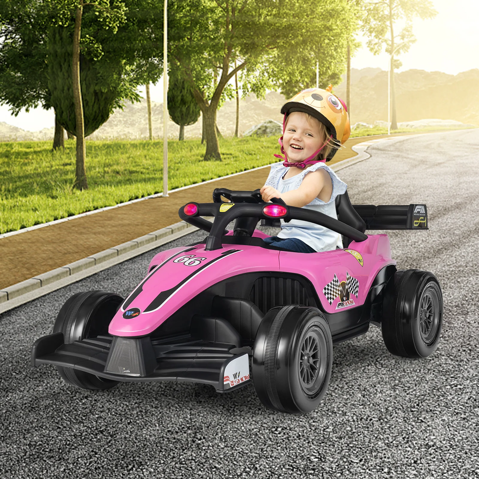 12V Kids Ride on Electric Formula Racing Car with Remote Control - Image 9
