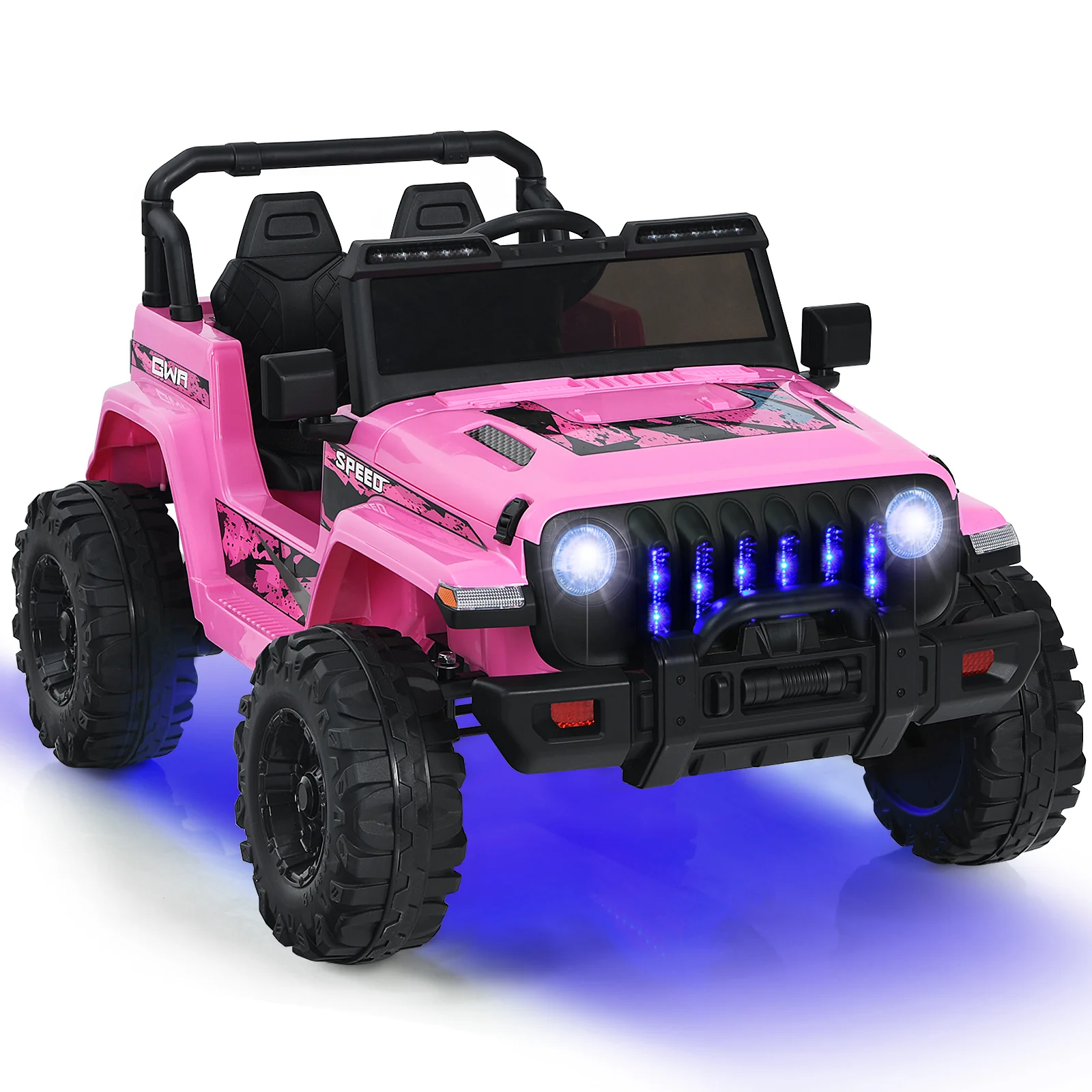 12V Kids Ride-on Jeep Car with 2.4 G Remote Control - Image 24