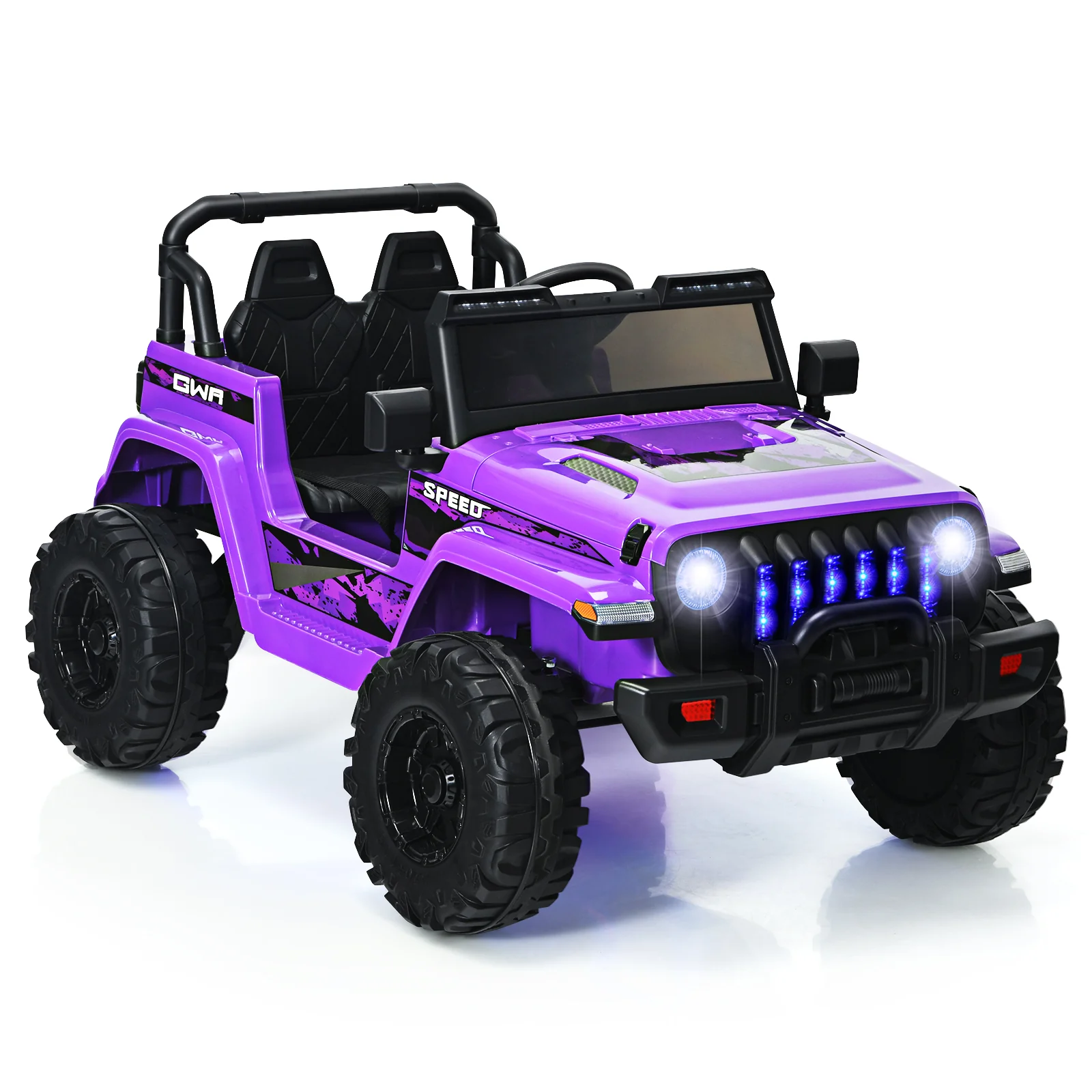 12V Kids Ride-on Jeep Car with 2.4 G Remote Control - Image 39