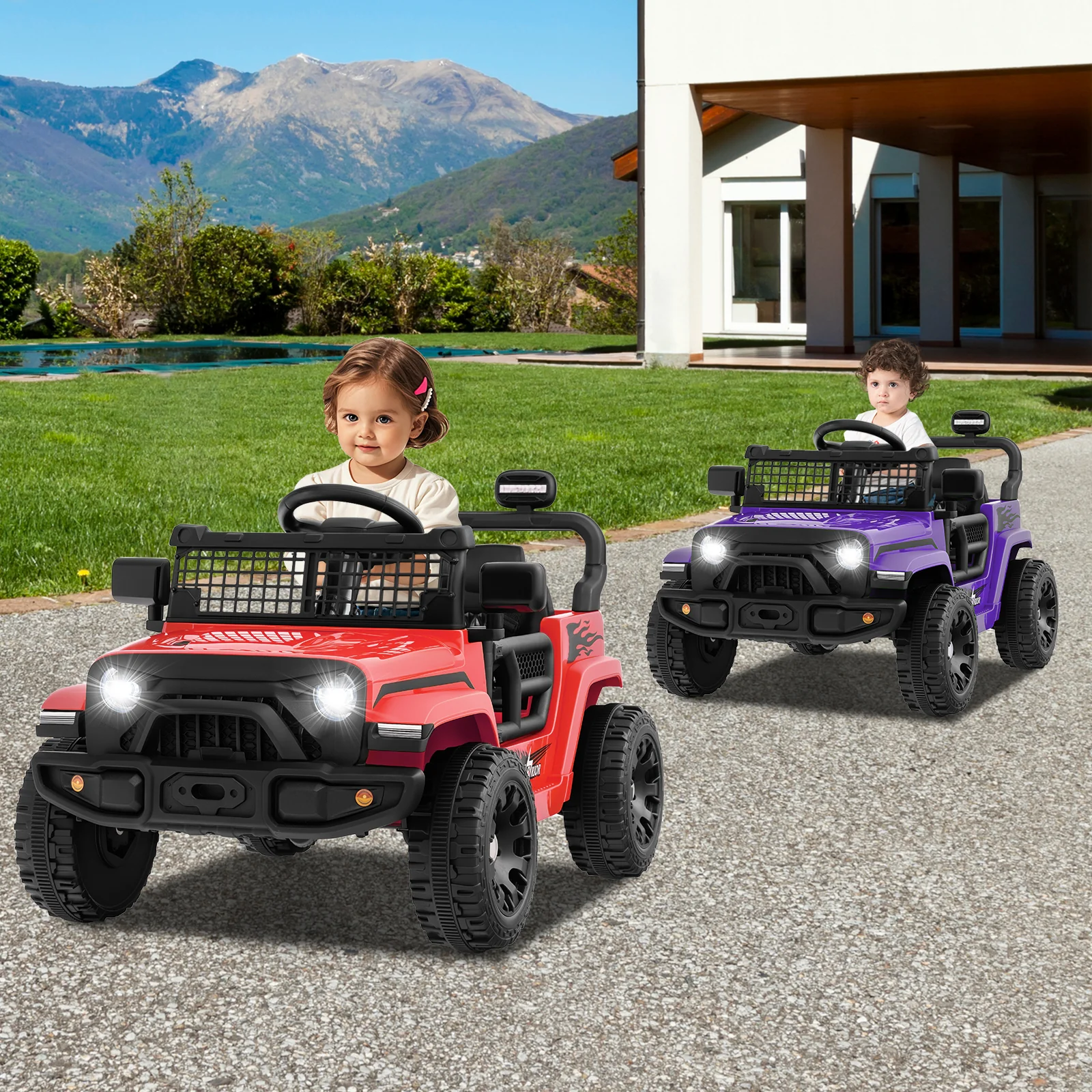 12V Kids Ride on Truck Car Battery Powered Electric Vehicle - Image 41