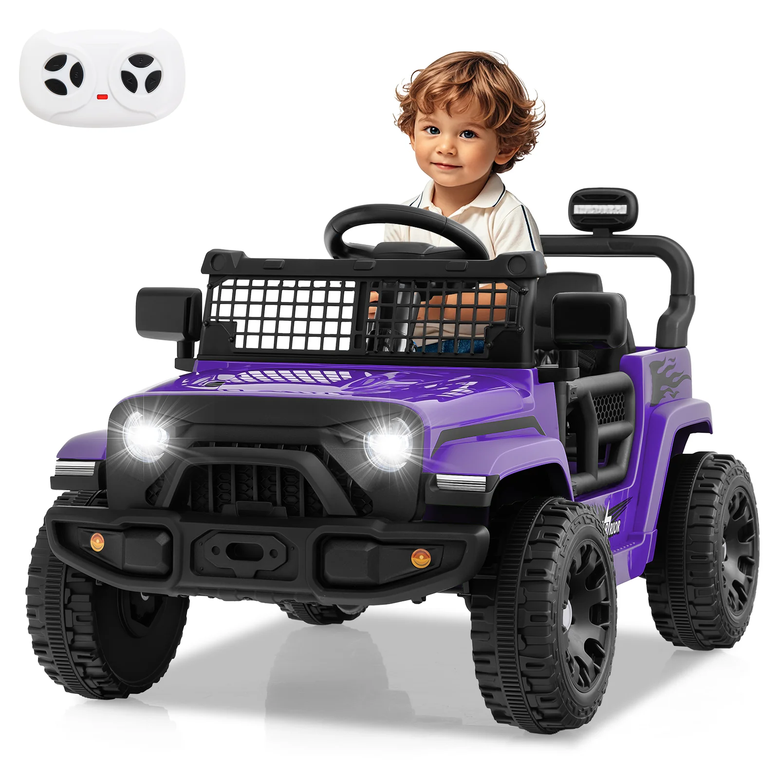 12V Kids Ride on Truck Car Battery Powered Electric Vehicle - Image 45