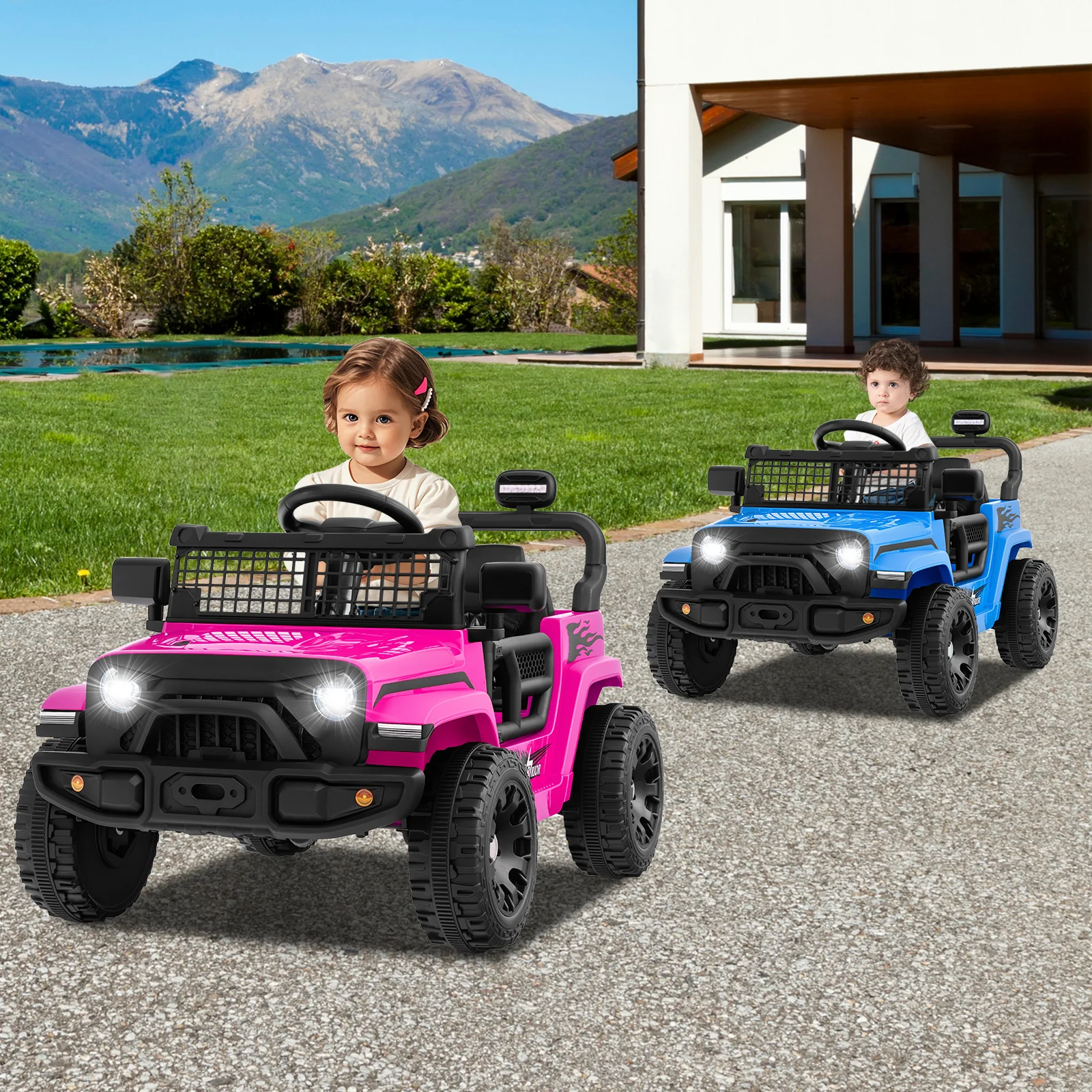 12V Kids Ride on Truck Car Battery Powered Electric Vehicle - Image 9