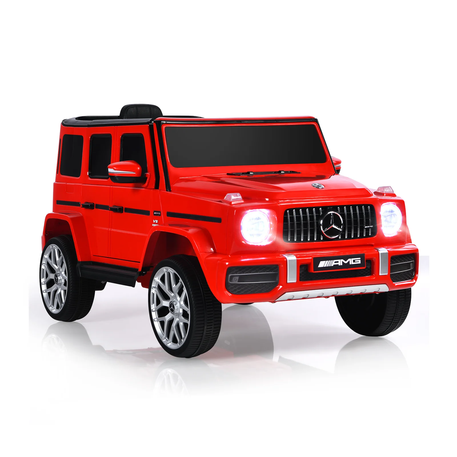 12V Mercedes-Benz G63 Licensed Kids Ride On Car with Remote Control - Image 3