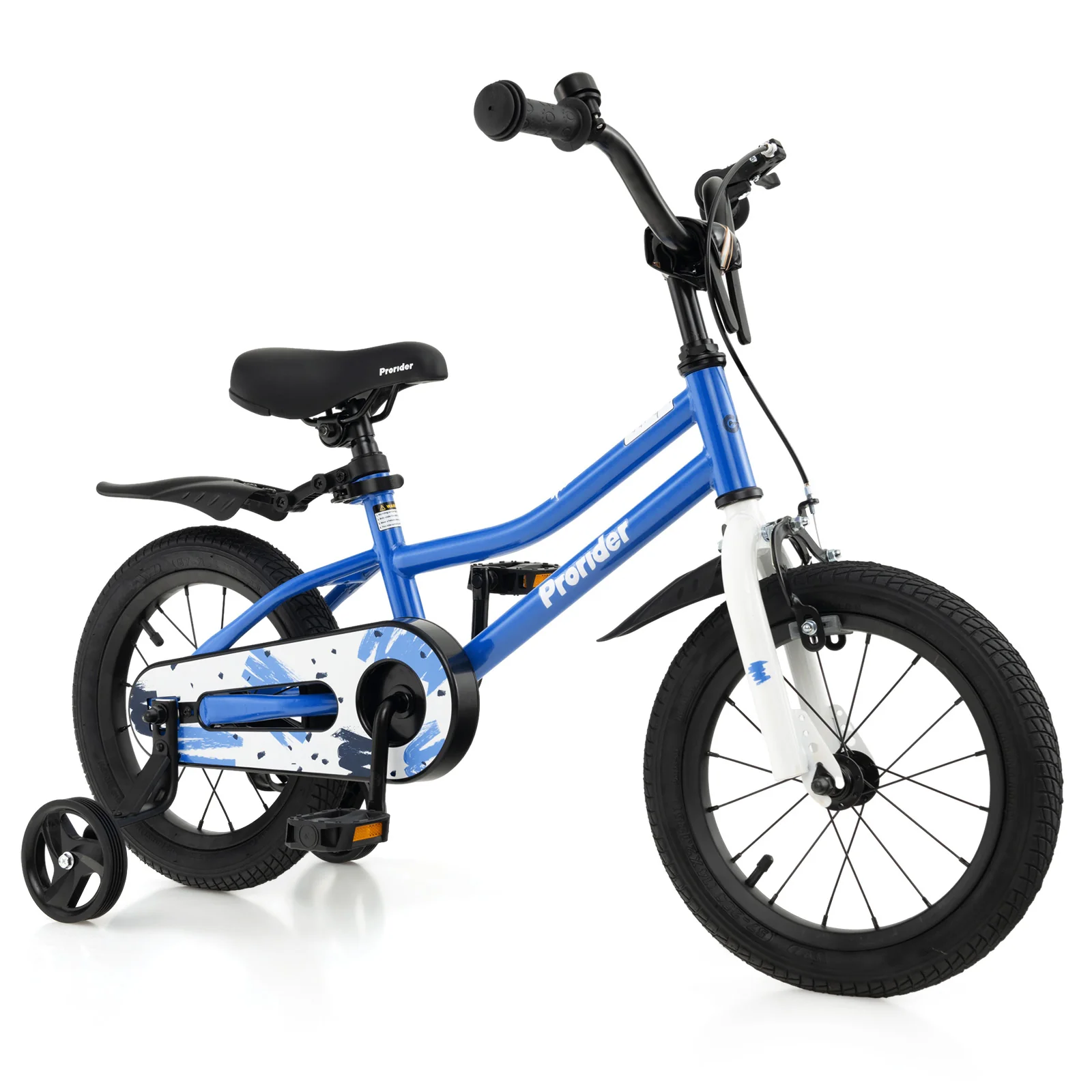 14 Inch Kids Bike with 2 Training Wheels for 3-5 Years Old - Image 19