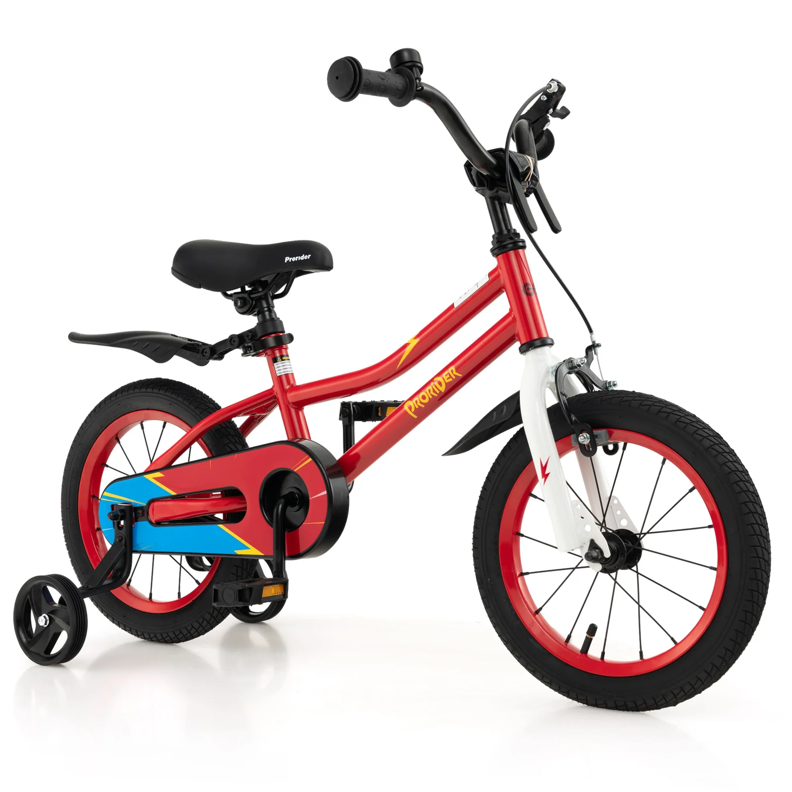 14 Inch Kids Bike with 2 Training Wheels for 3-5 Years Old - Image 27