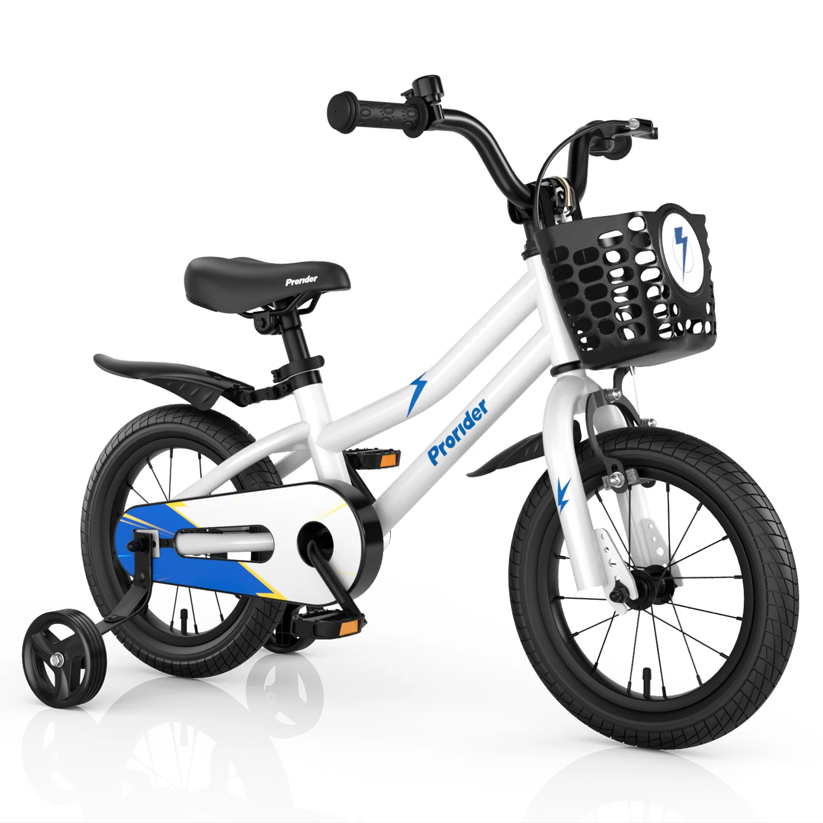 14 Inch Kids Bike with 2 Training Wheels for 3-5 Years Old - Image 34