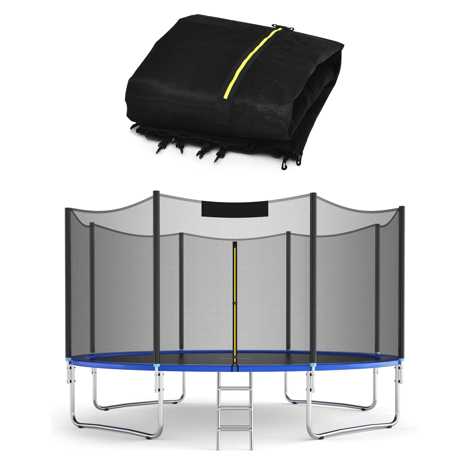 15 Feet Trampoline Safety Replacement Protection Enclosure Net - Image 11