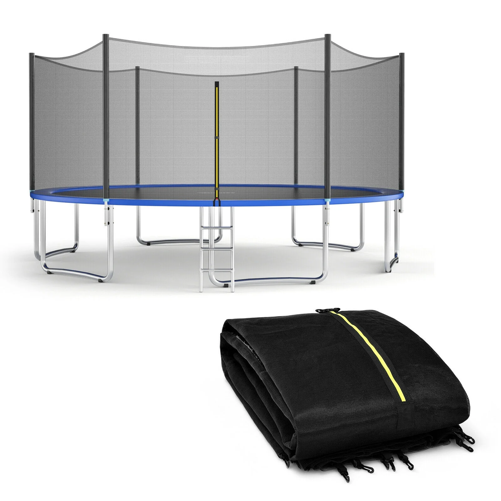 15 Feet Trampoline Safety Replacement Protection Enclosure Net - Image 3