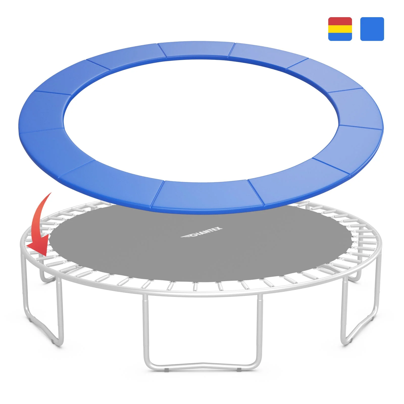 15 Feet Universal Trampoline Spring Cover - Image 11