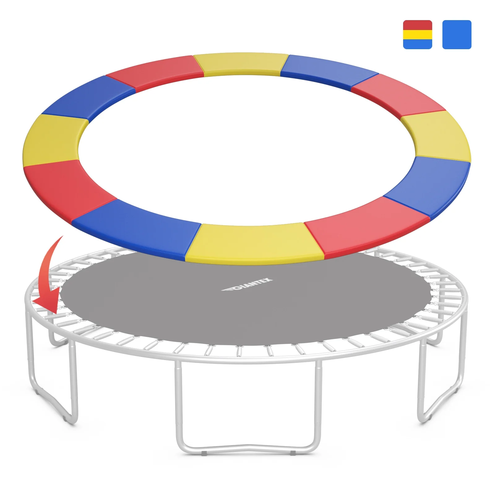 15 Feet Universal Trampoline Spring Cover - Image 3