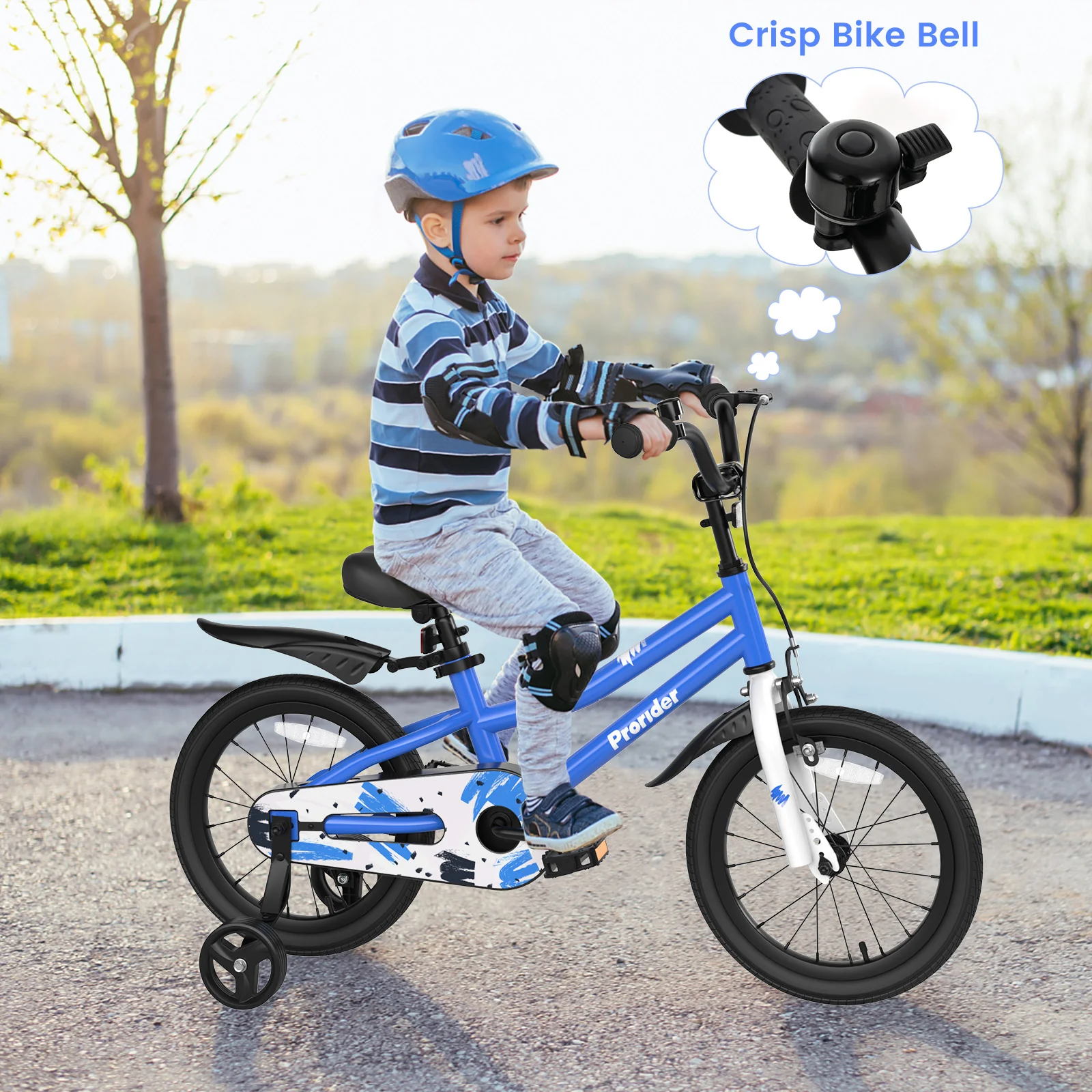 16 Inch Kids Bike with Removable Training Wheels - Image 4