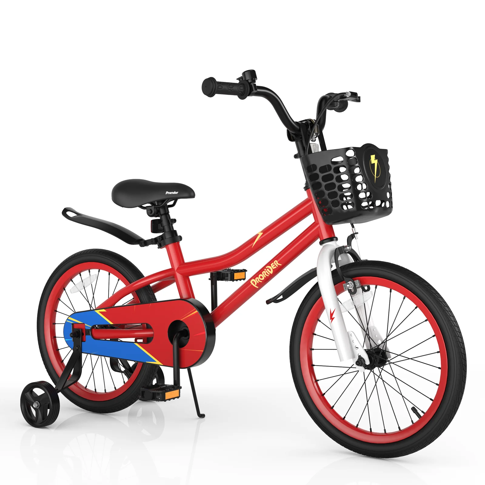 18 Feet Kids Bike with Removable Training Wheels - Image 19
