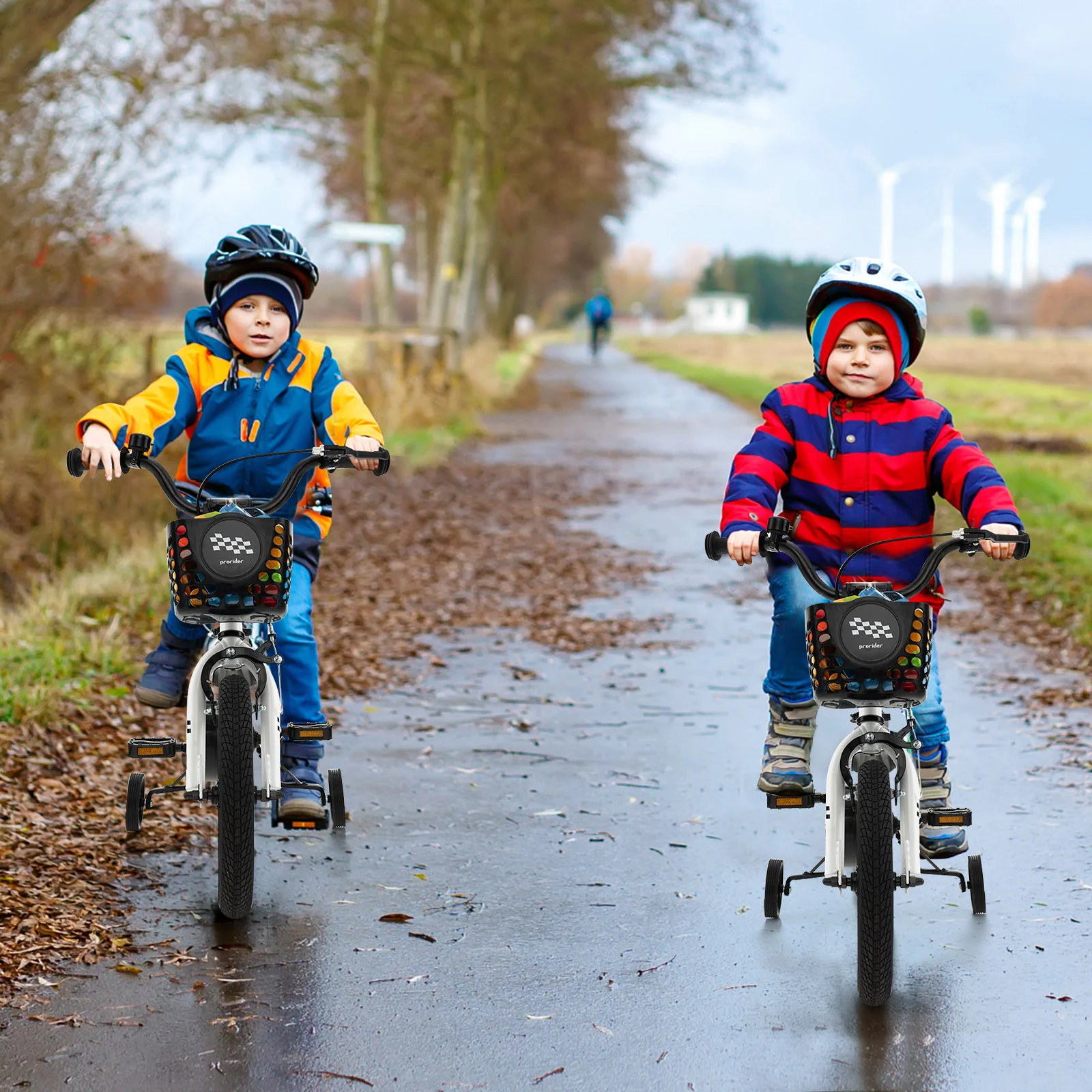 18 Feet Kids Bike with Removable Training Wheels - Image 26
