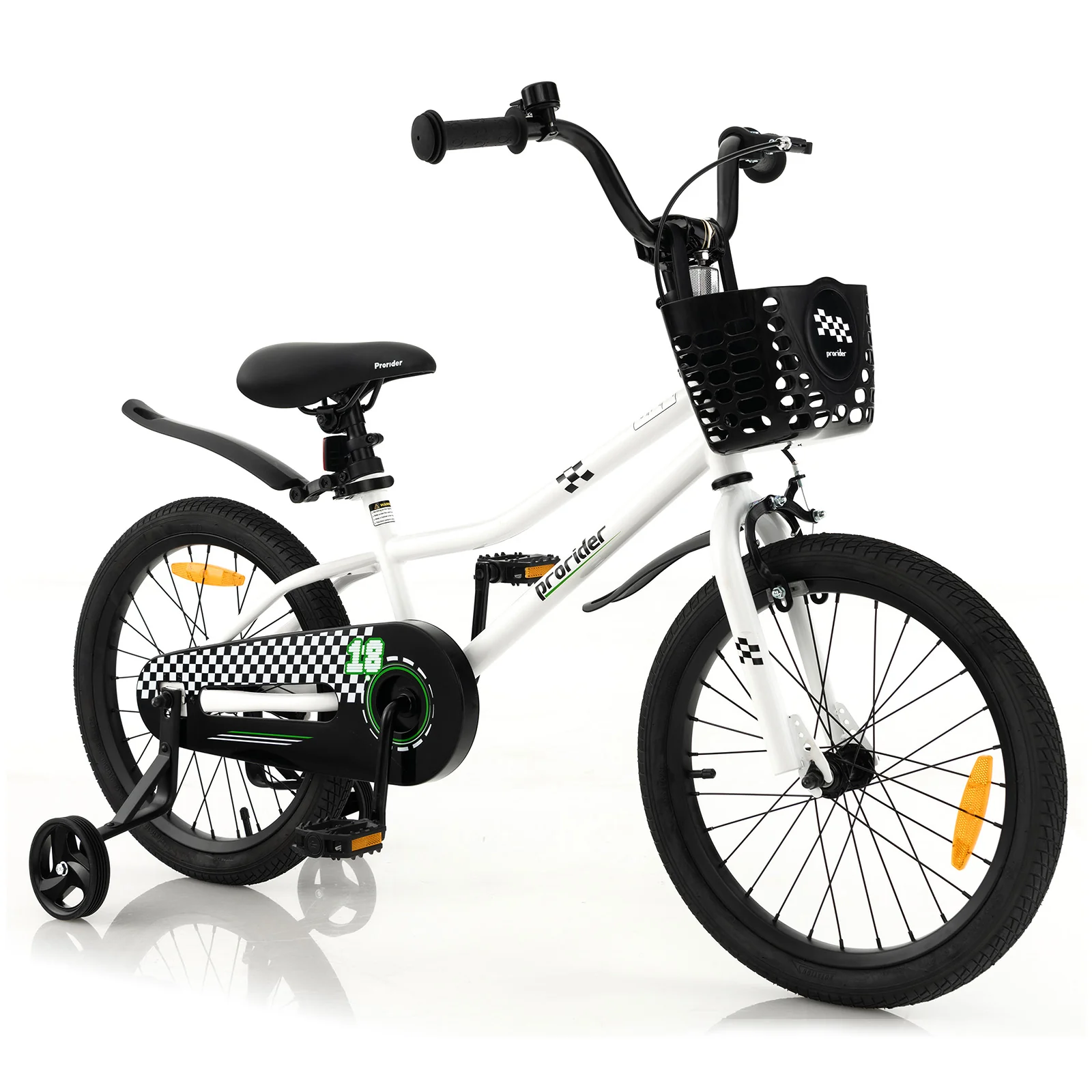 18 Feet Kids Bike with Removable Training Wheels - Image 27