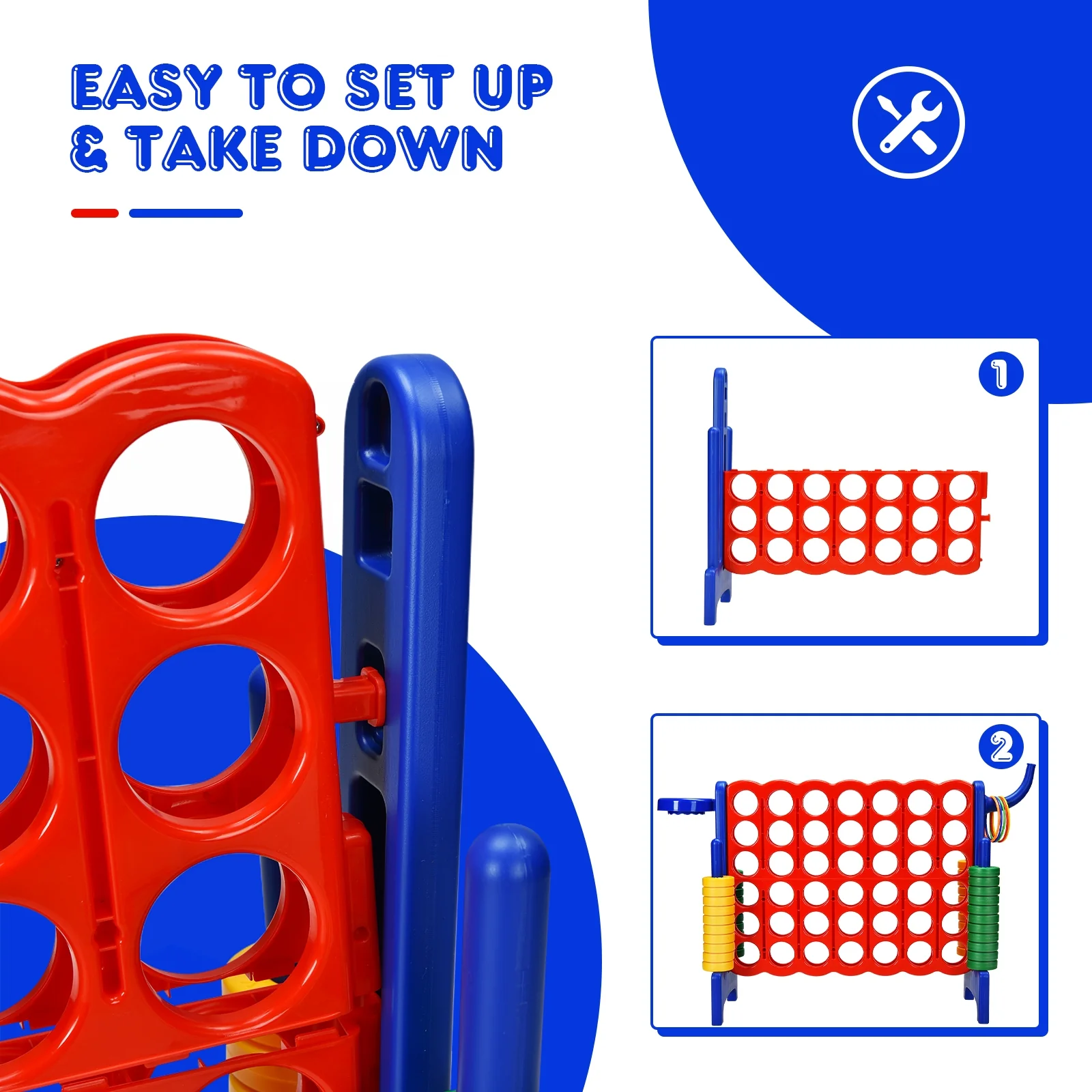 2.5Ft 4-to-Score Giant Game Set - Image 13