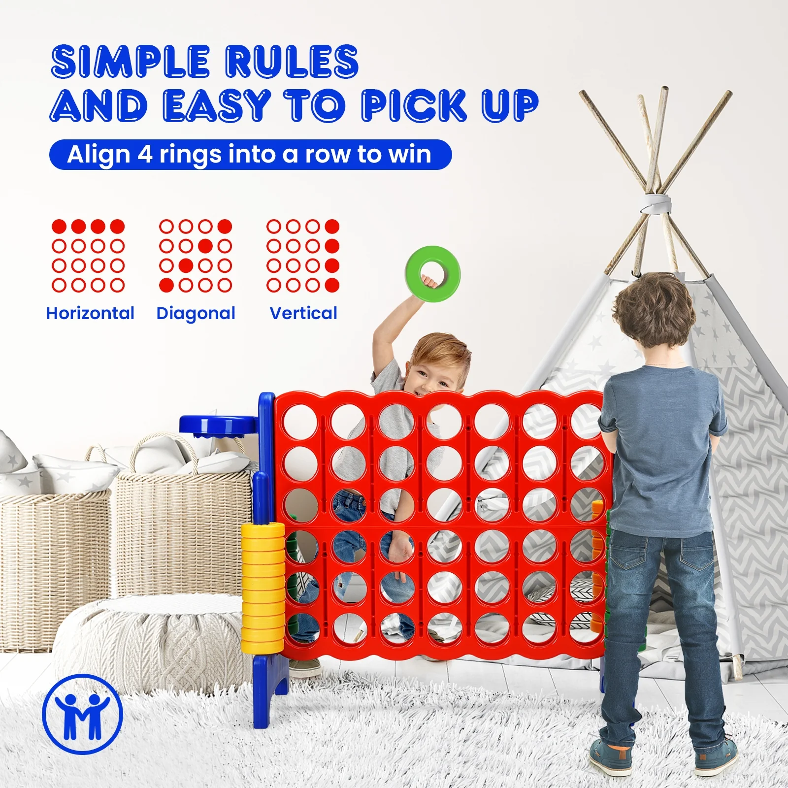 2.5Ft 4-to-Score Giant Game Set - Image 14