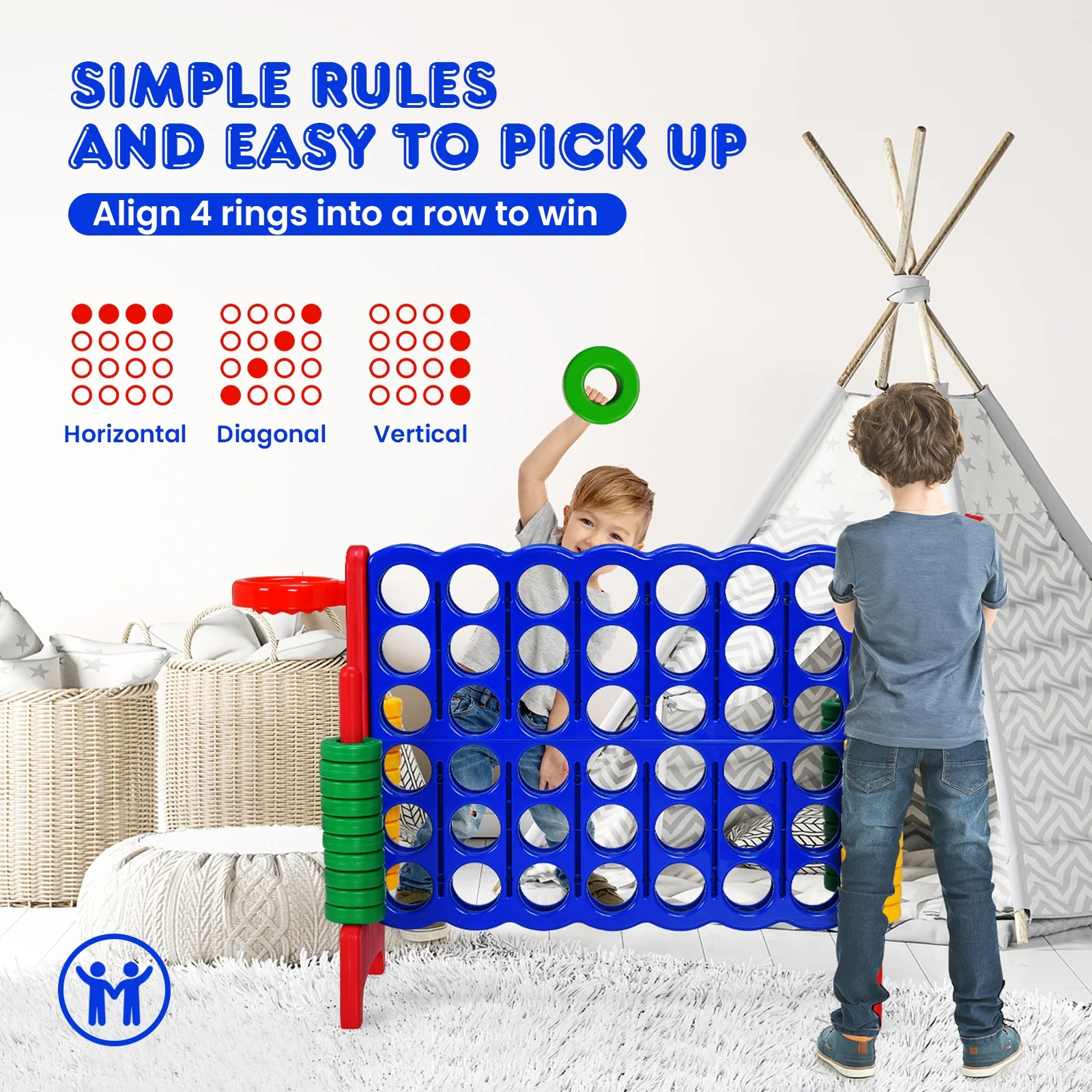 2.5Ft 4-to-Score Giant Game Set - Image 22
