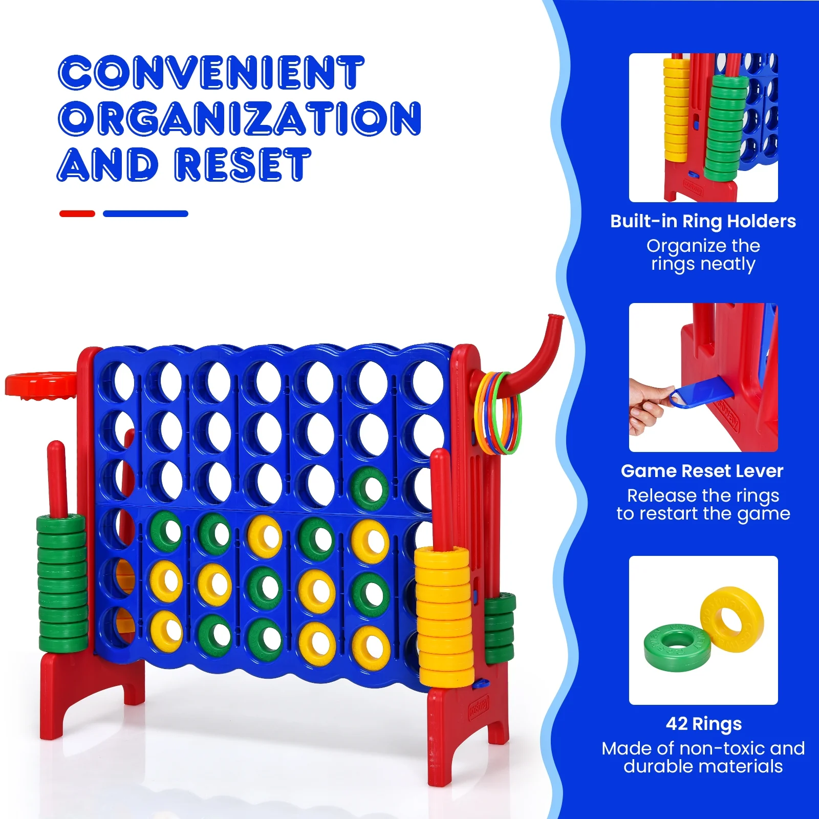 2.5Ft 4-to-Score Giant Game Set - Image 24