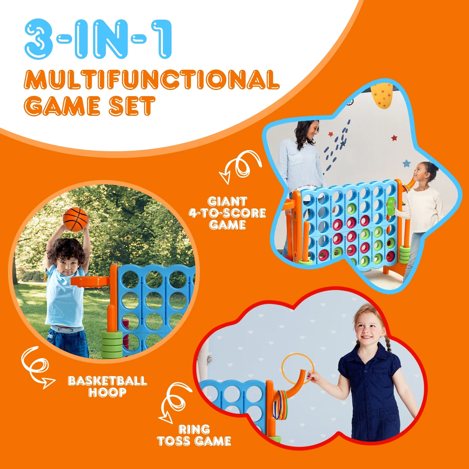 2.5Ft 4-to-Score Giant Game Set - Image 30
