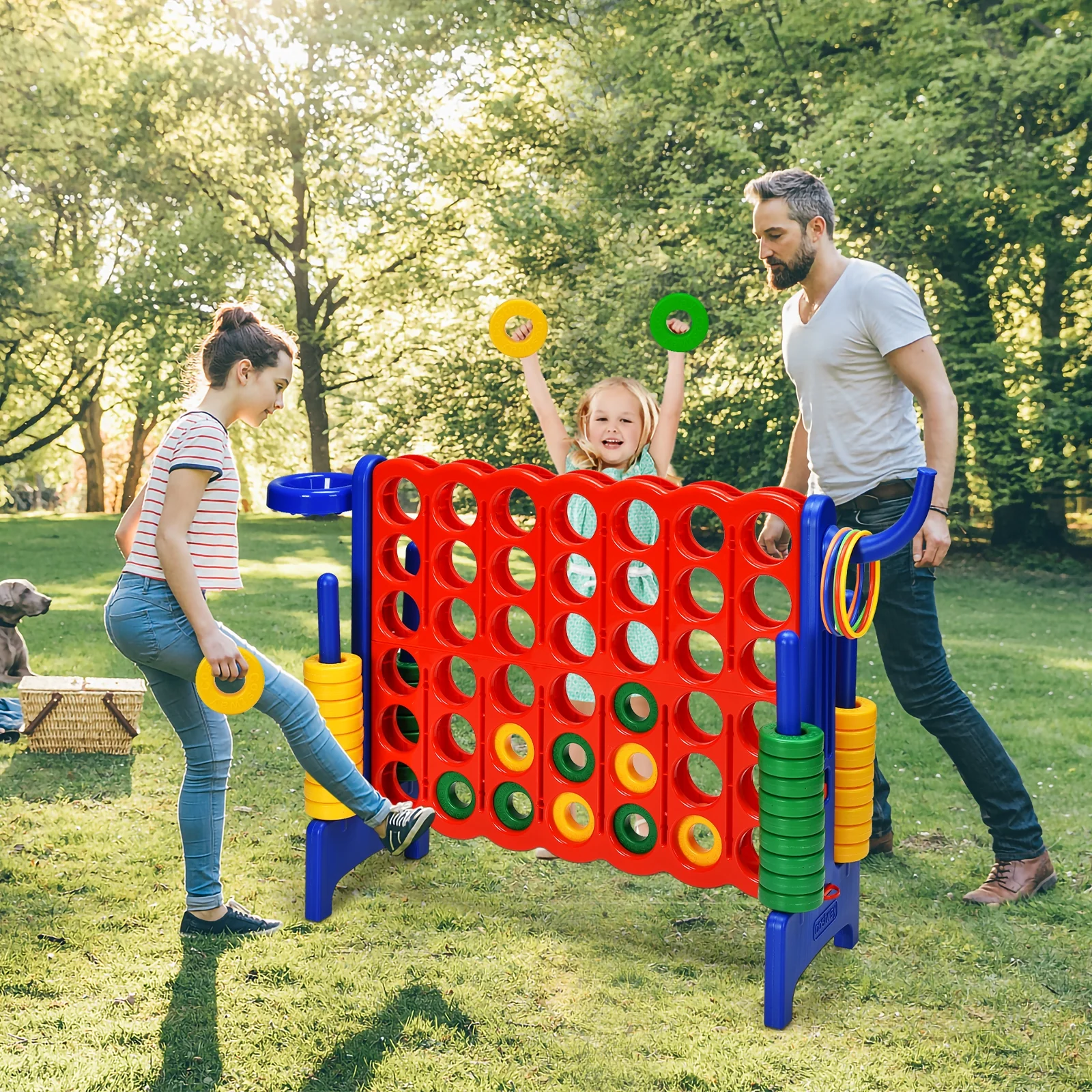 2.5Ft 4-to-Score Giant Game Set - Image 9